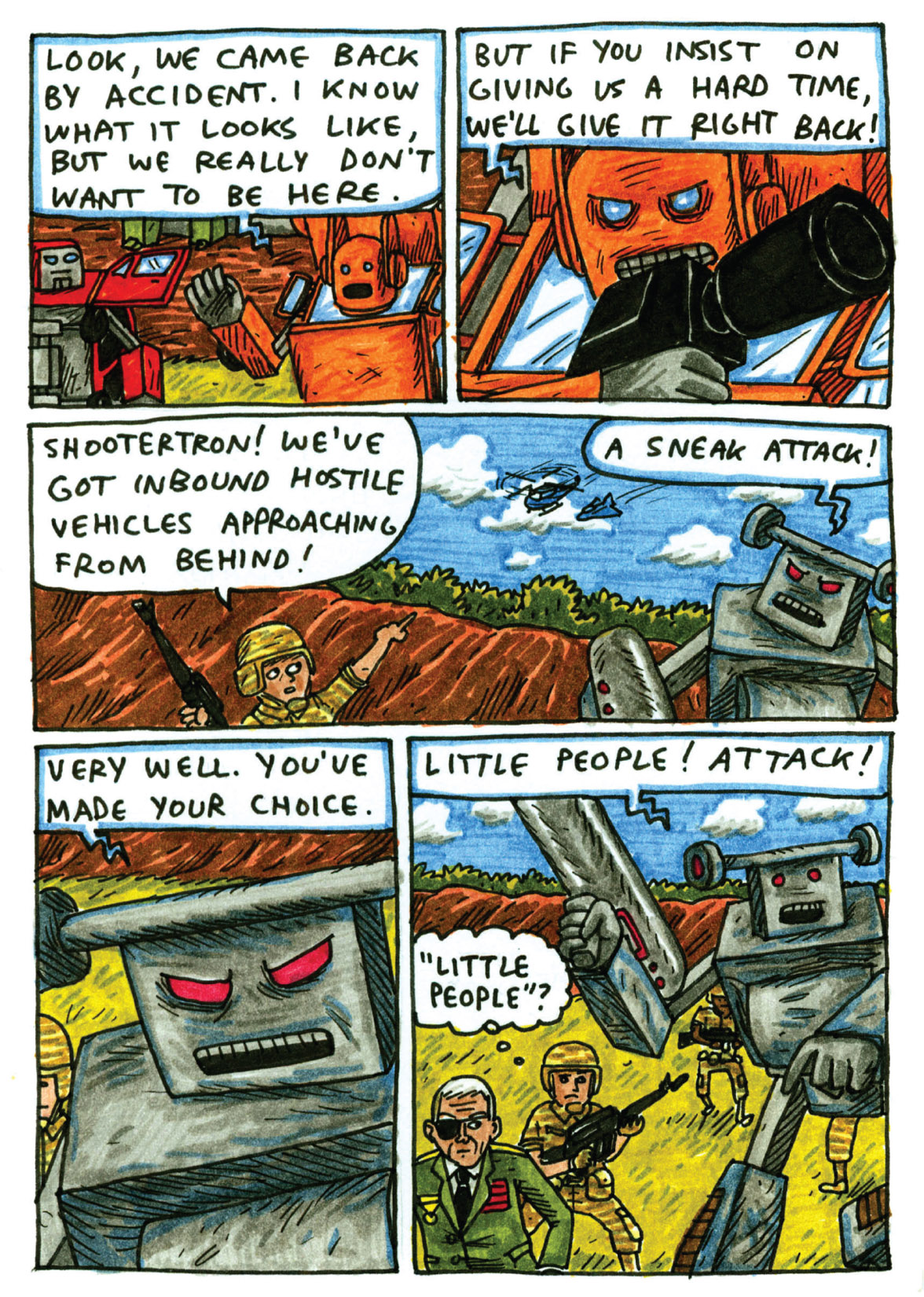 Read online Incredible Change-Bots comic -  Issue # TPB 2 - 74