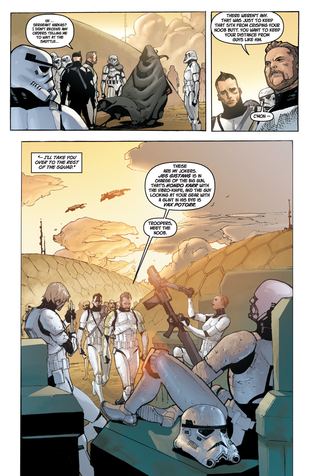 Read online Star Wars: Legacy (2006) comic -  Issue #4 - 5