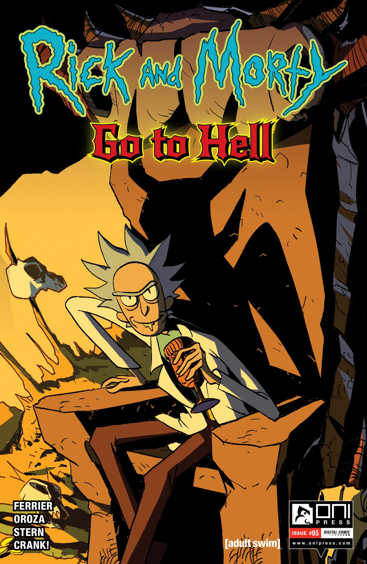 Read online Rick and Morty: Go to Hell comic -  Issue #5 - 1