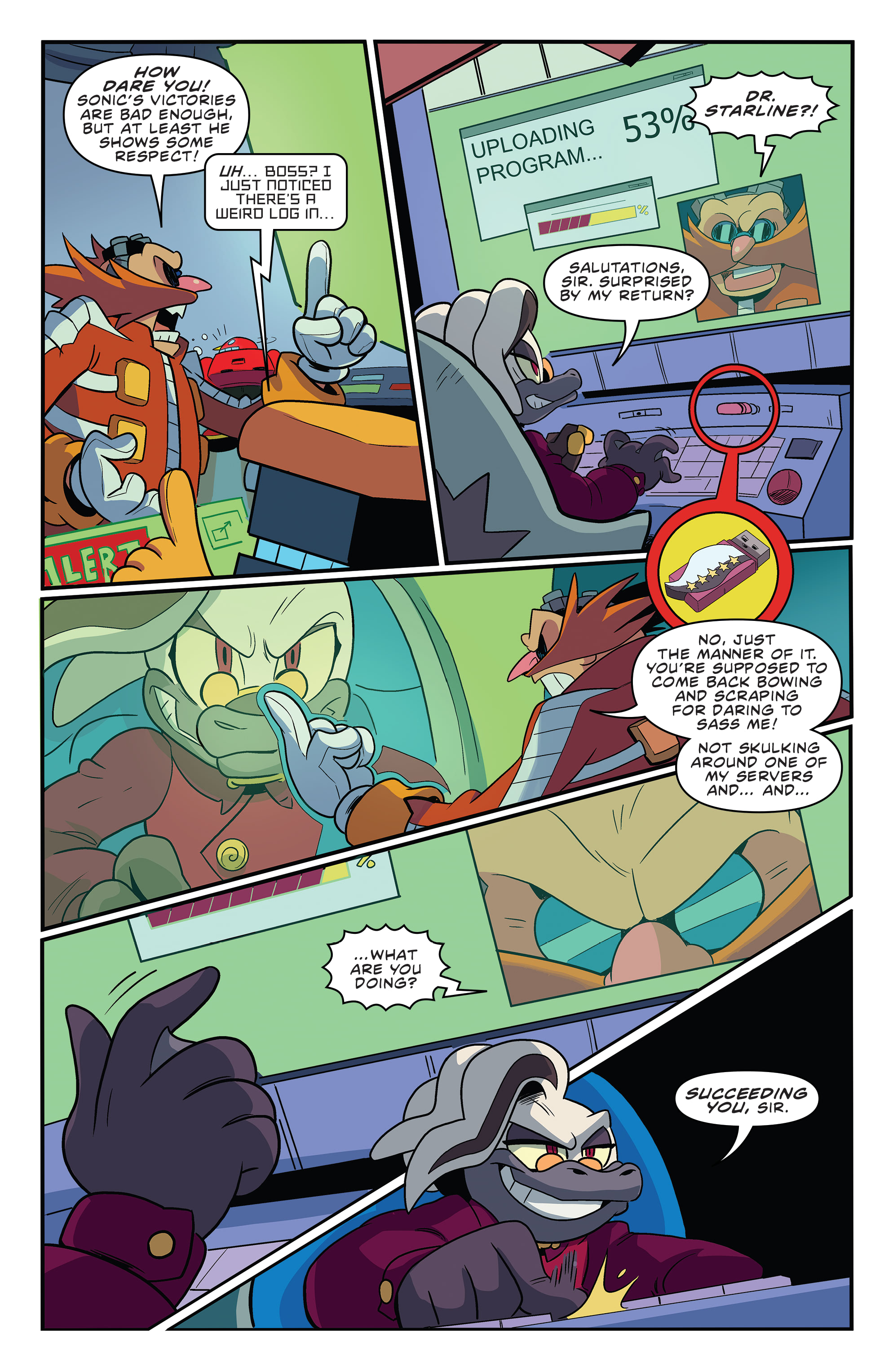 Read online Sonic the Hedgehog: Imposter Syndrome comic -  Issue #4 - 18