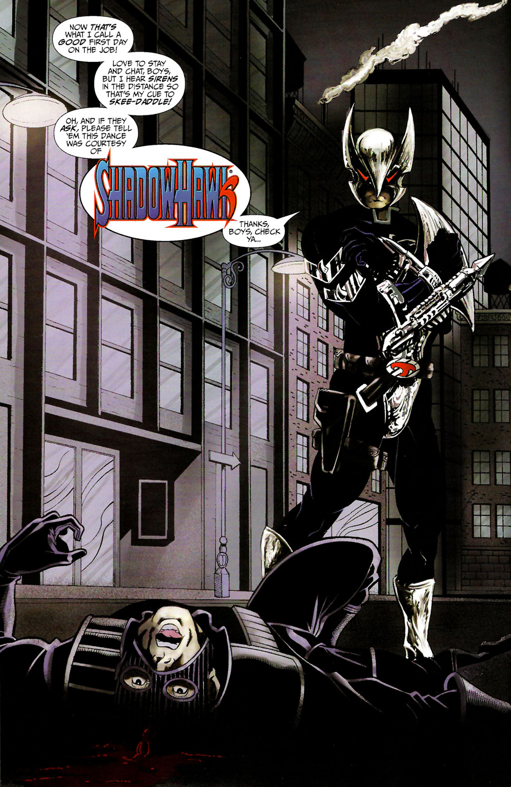 Read online ShadowHawk (2005) comic -  Issue #10 - 6