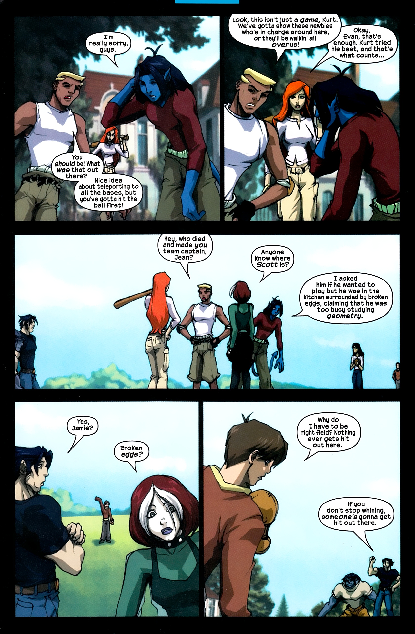 Read online X-Men: Evolution comic -  Issue #7 - 8