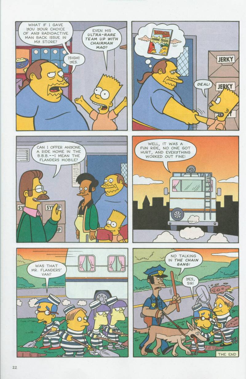 Read online Simpsons Comics comic -  Issue #68 - 23