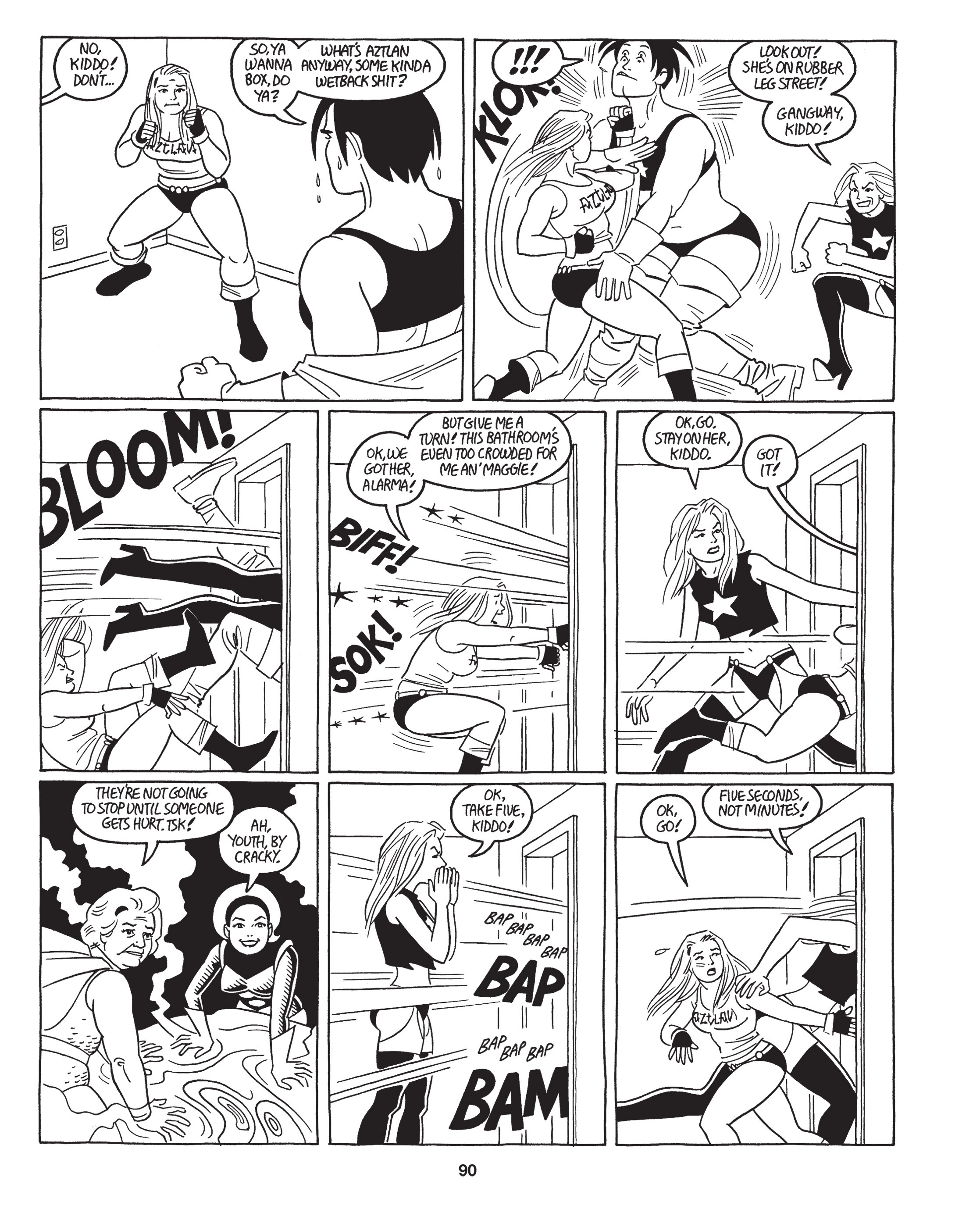 Read online Love and Rockets: New Stories comic -  Issue #2 - 92