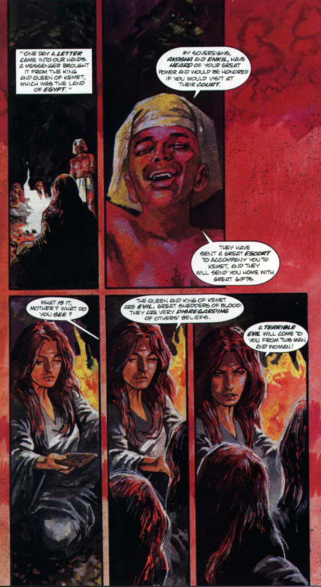 Read online Anne Rice's Queen of the Damned comic -  Issue #9 - 16