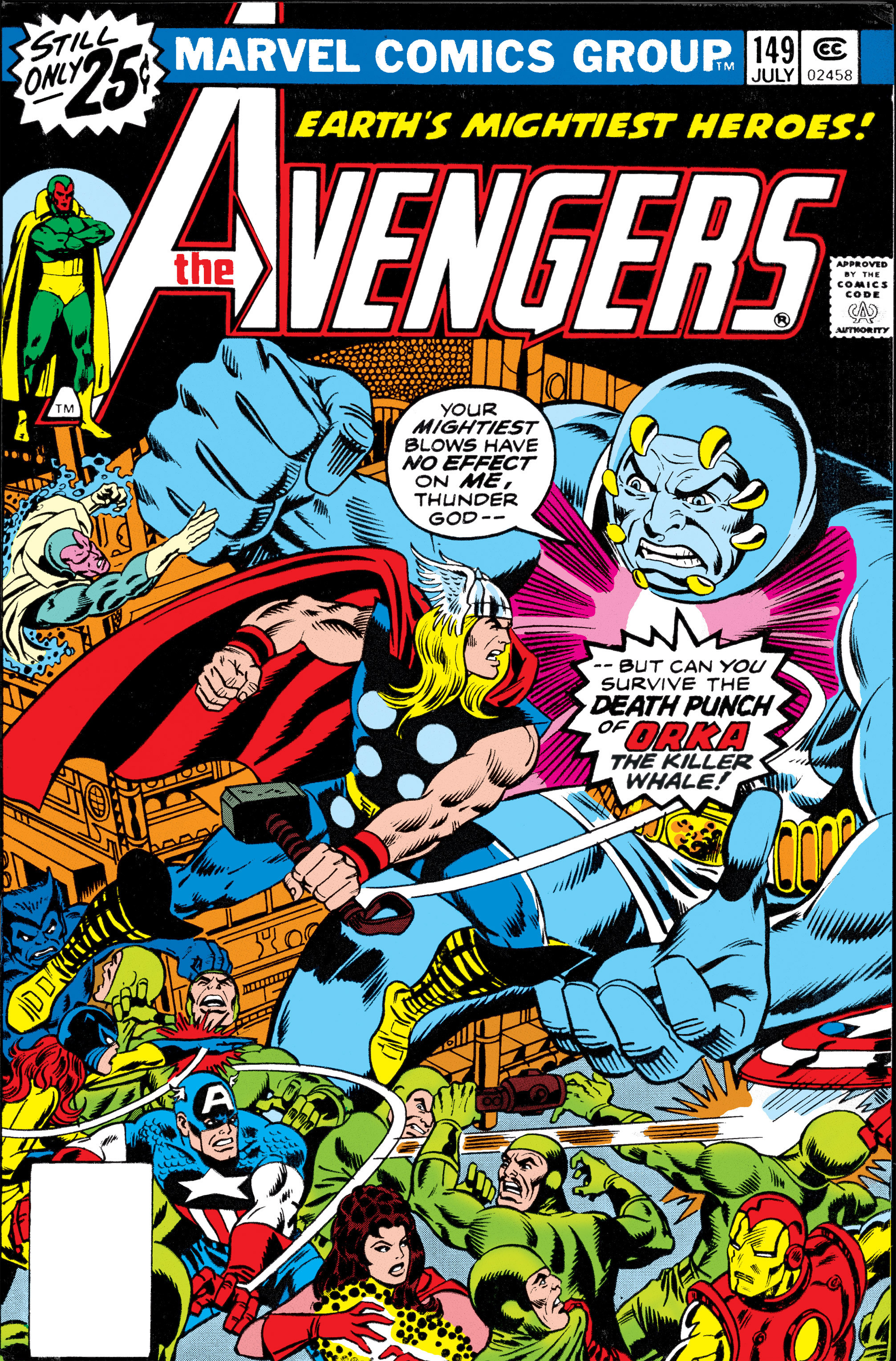 Read online The Avengers (1963) comic -  Issue #149 - 1