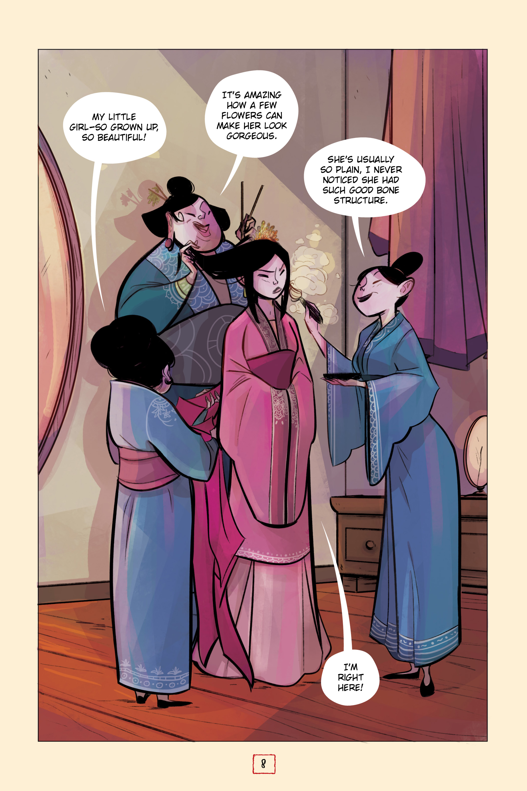 Read online Disney Mulan's Adventure Journal: The Palace of Secrets comic -  Issue # TPB - 10