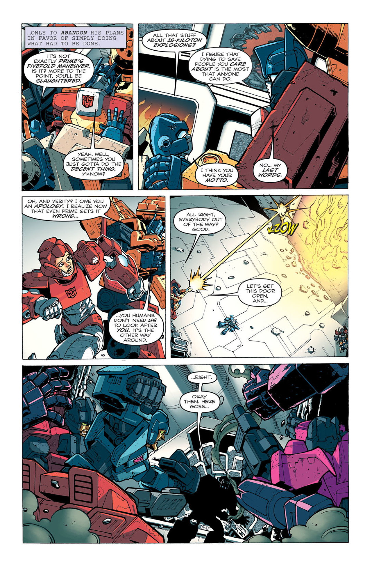 Read online Transformers: Last Stand of The Wreckers comic -  Issue #5 - 7