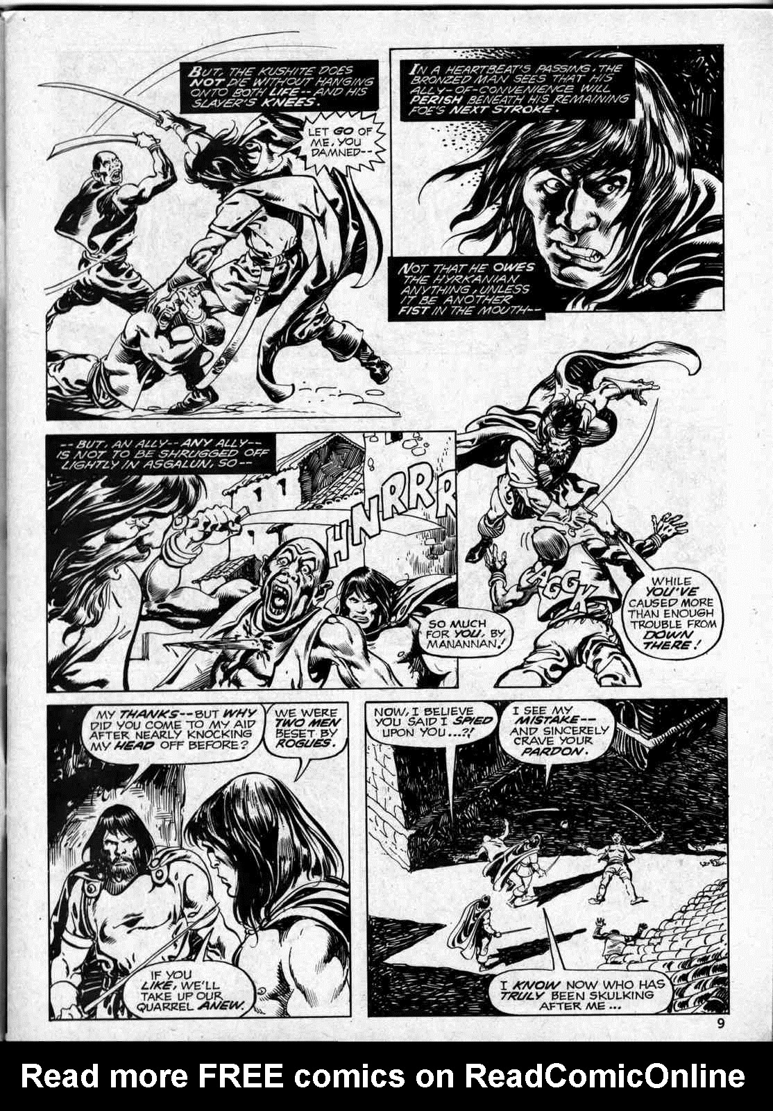 Read online The Savage Sword Of Conan comic -  Issue #36 - 9