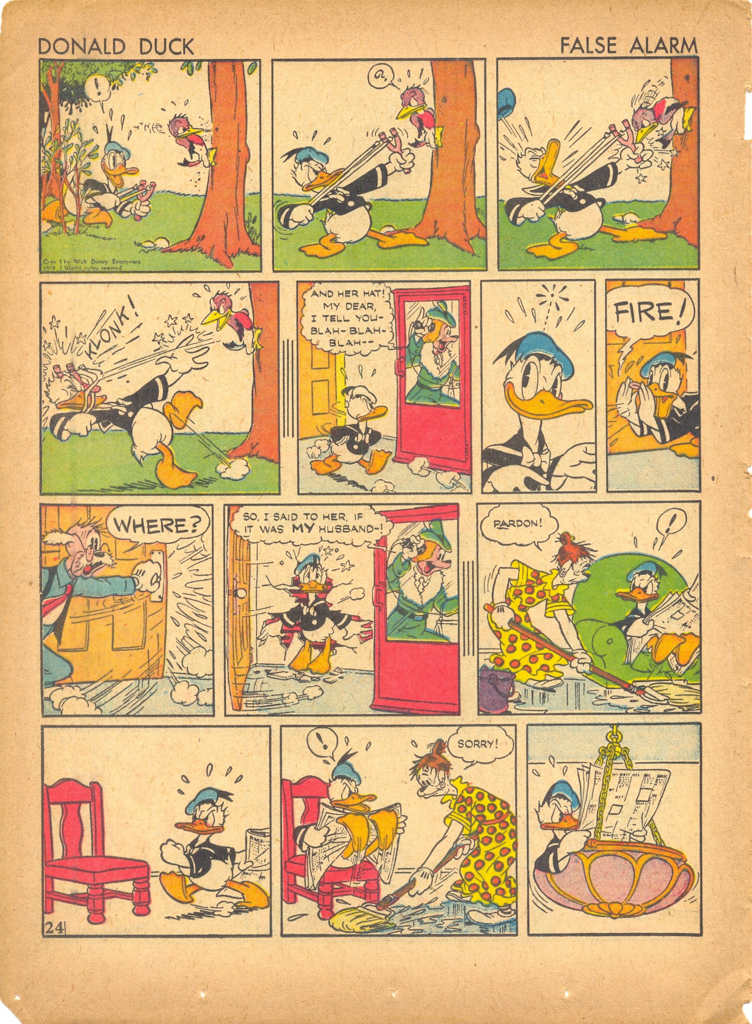 Read online Walt Disney's Comics and Stories comic -  Issue #7 - 26