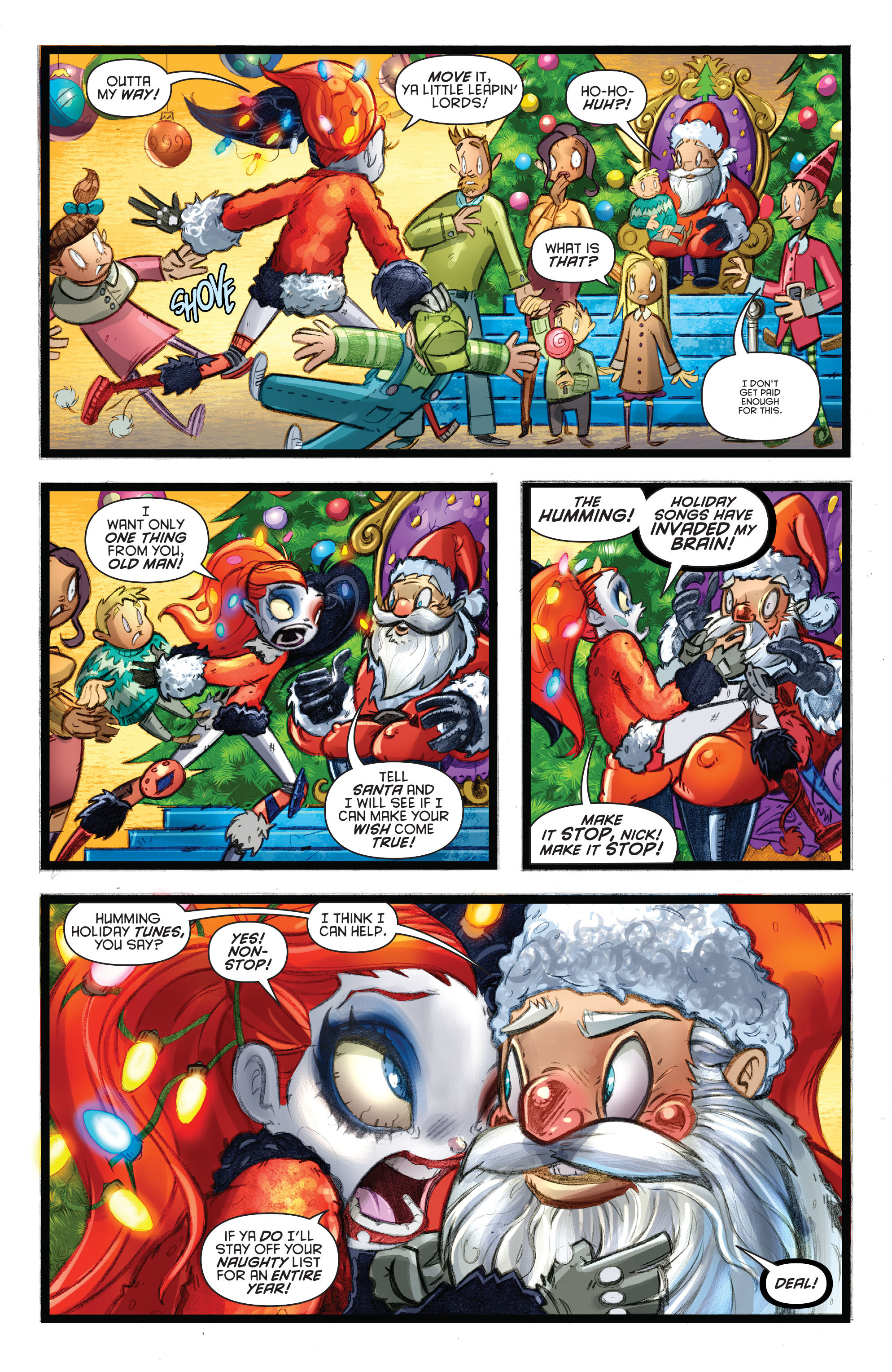 Read online Harley Quinn Holiday Special comic -  Issue # Full - 27