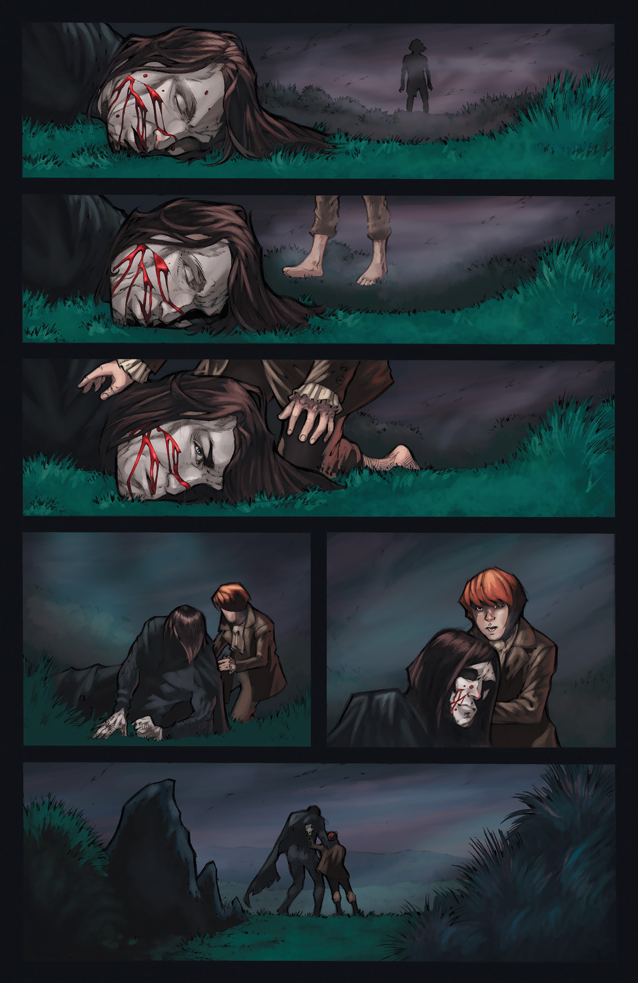 Read online Solomon Kane: Red Shadows comic -  Issue #1 - 16