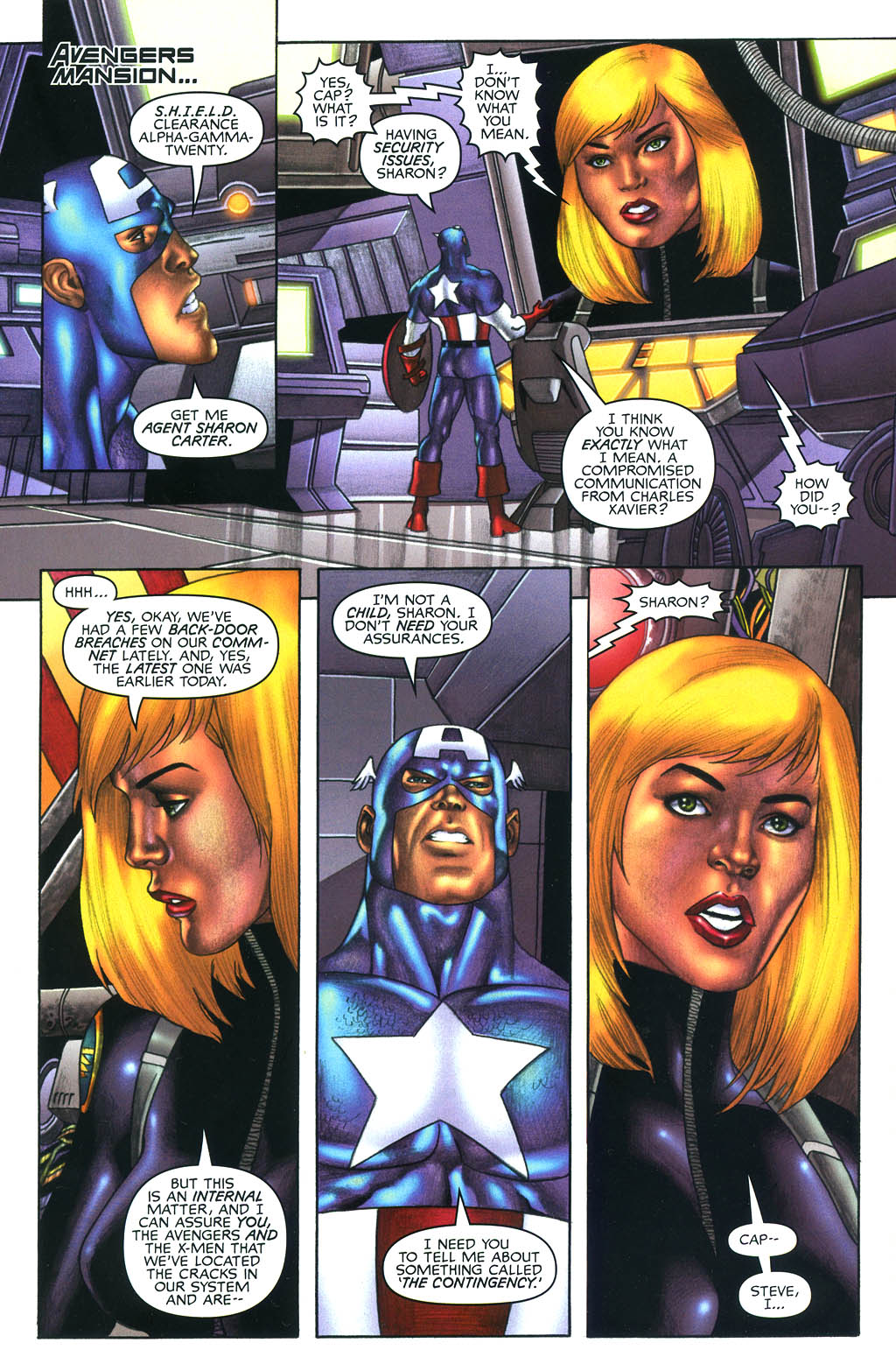 Read online Wolverine/Captain America comic -  Issue #1 - 17