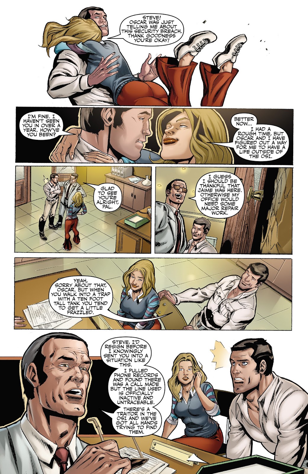 The Six Million Dollar Man: Season Six issue 4 - Page 8