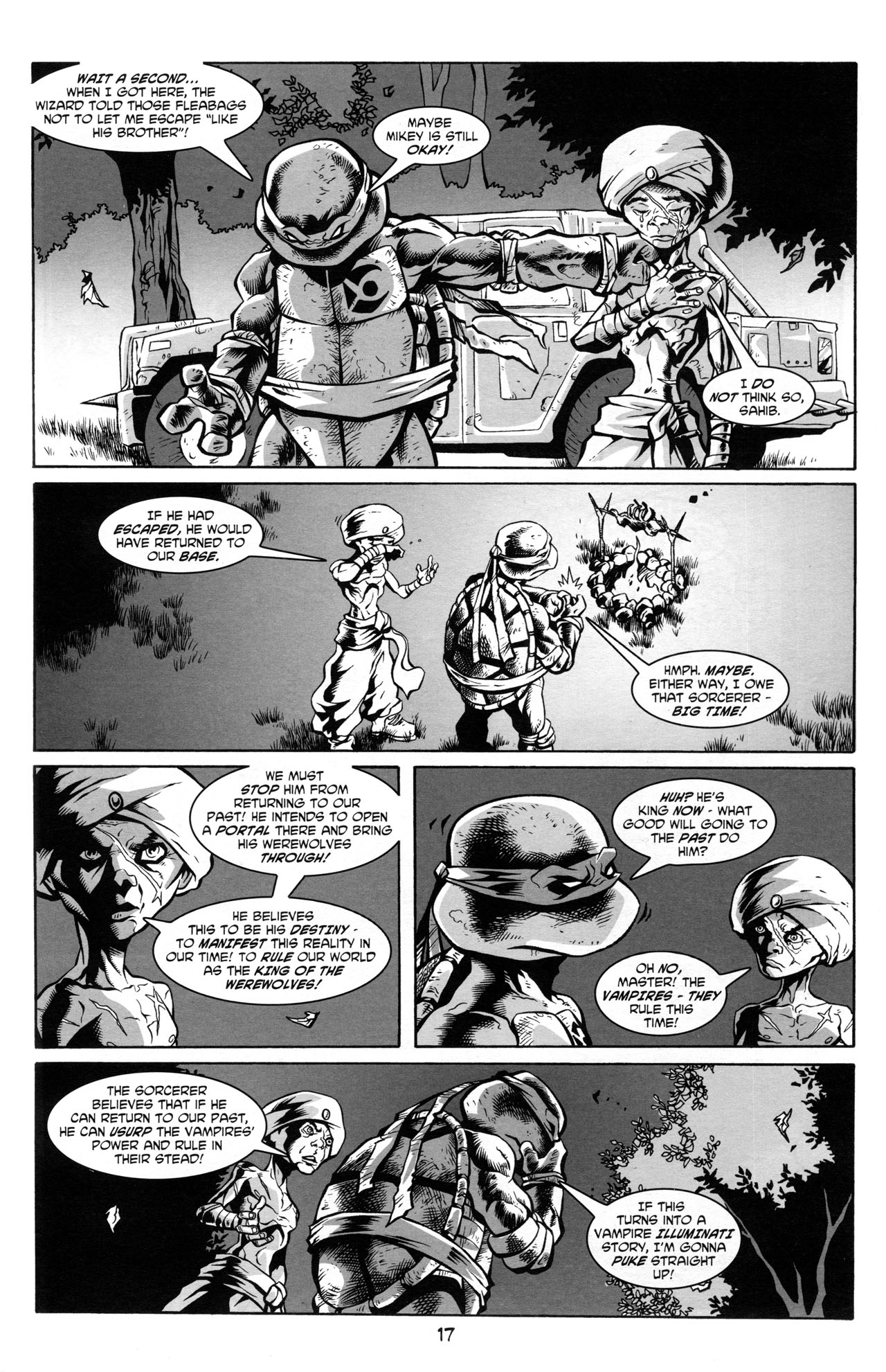 Read online Tales of the TMNT comic -  Issue #39 - 21