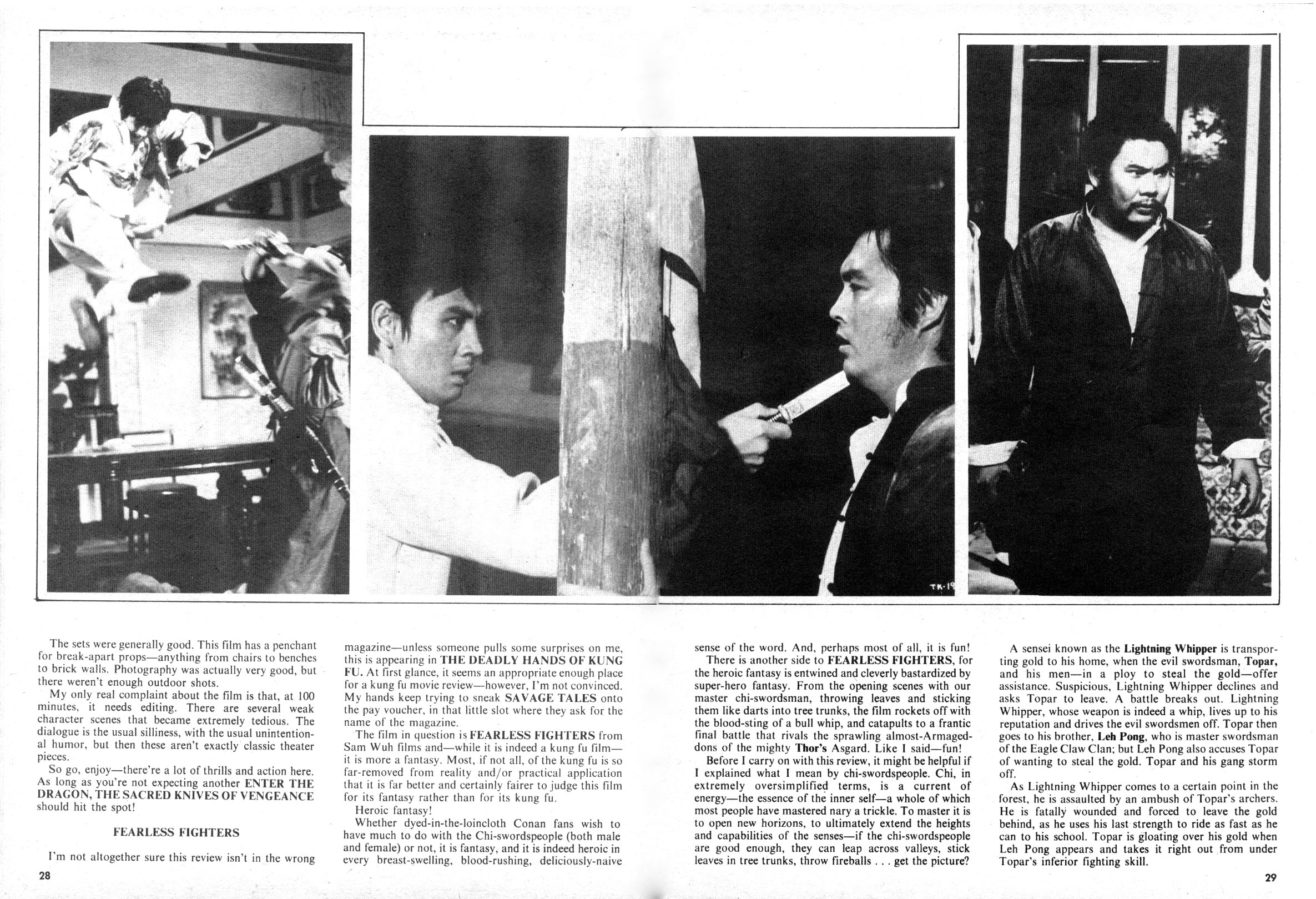 Read online The Deadly Hands of Kung Fu comic -  Issue #8 - 28