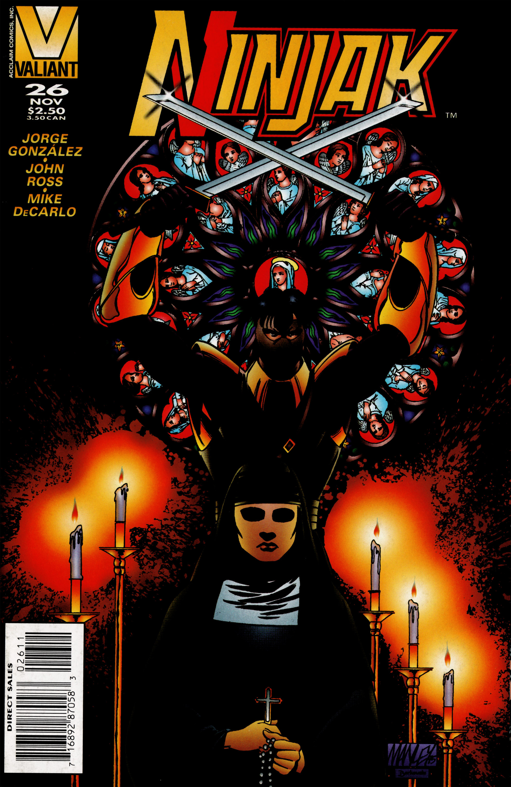 Read online Ninjak (1994) comic -  Issue #26 - 1