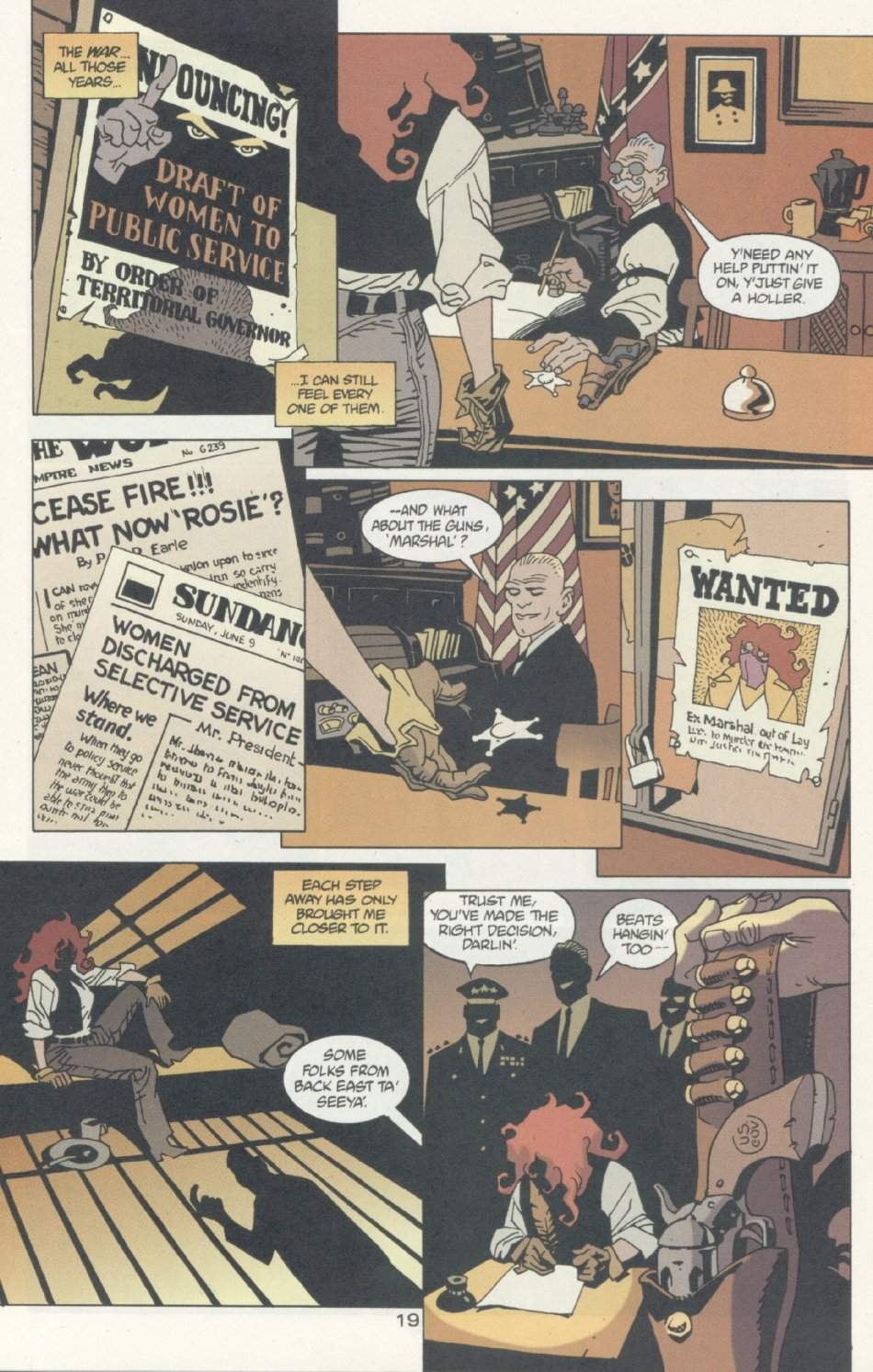 Read online Weird Western Tales (2001) comic -  Issue #3 - 21