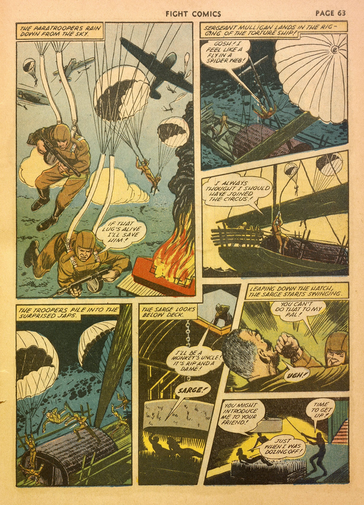 Read online Fight Comics comic -  Issue #22 - 65