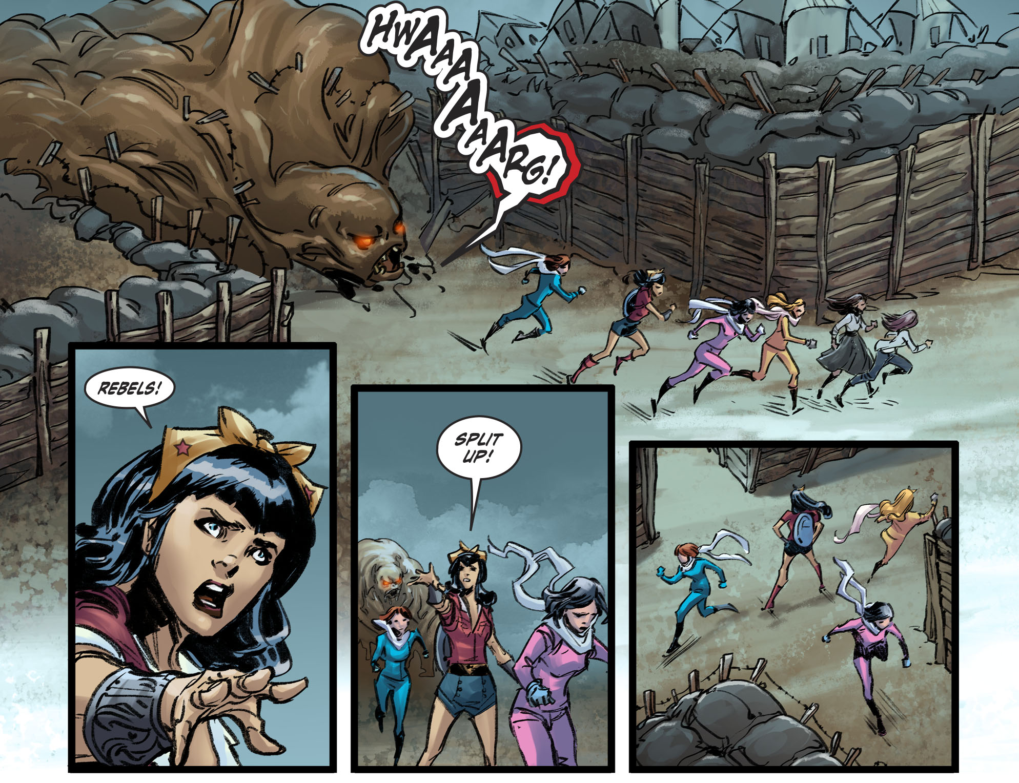 Read online Bombshells: United comic -  Issue #5 - 8