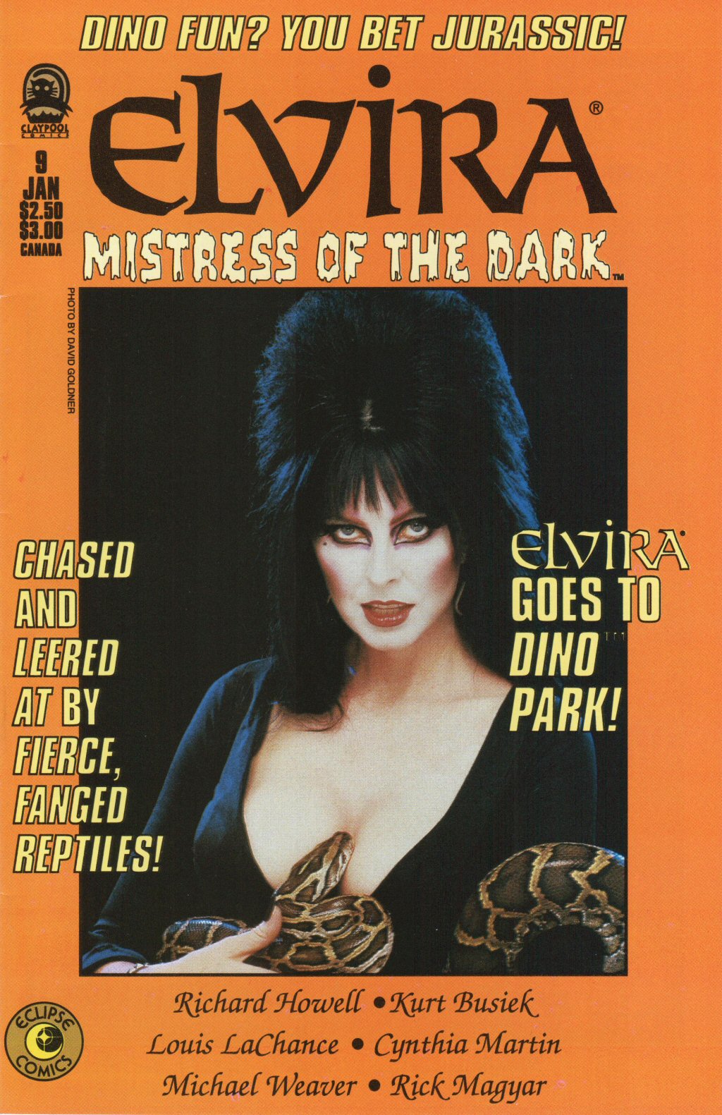 Read online Elvira, Mistress of the Dark comic -  Issue #9 - 1