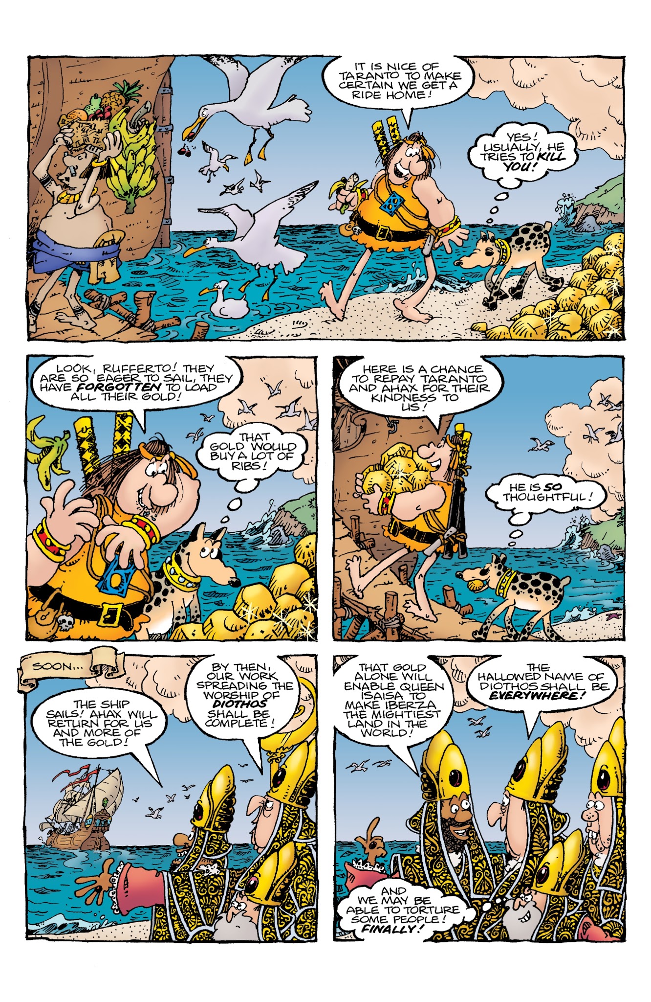 Read online Groo: Play of the Gods comic -  Issue #4 - 19