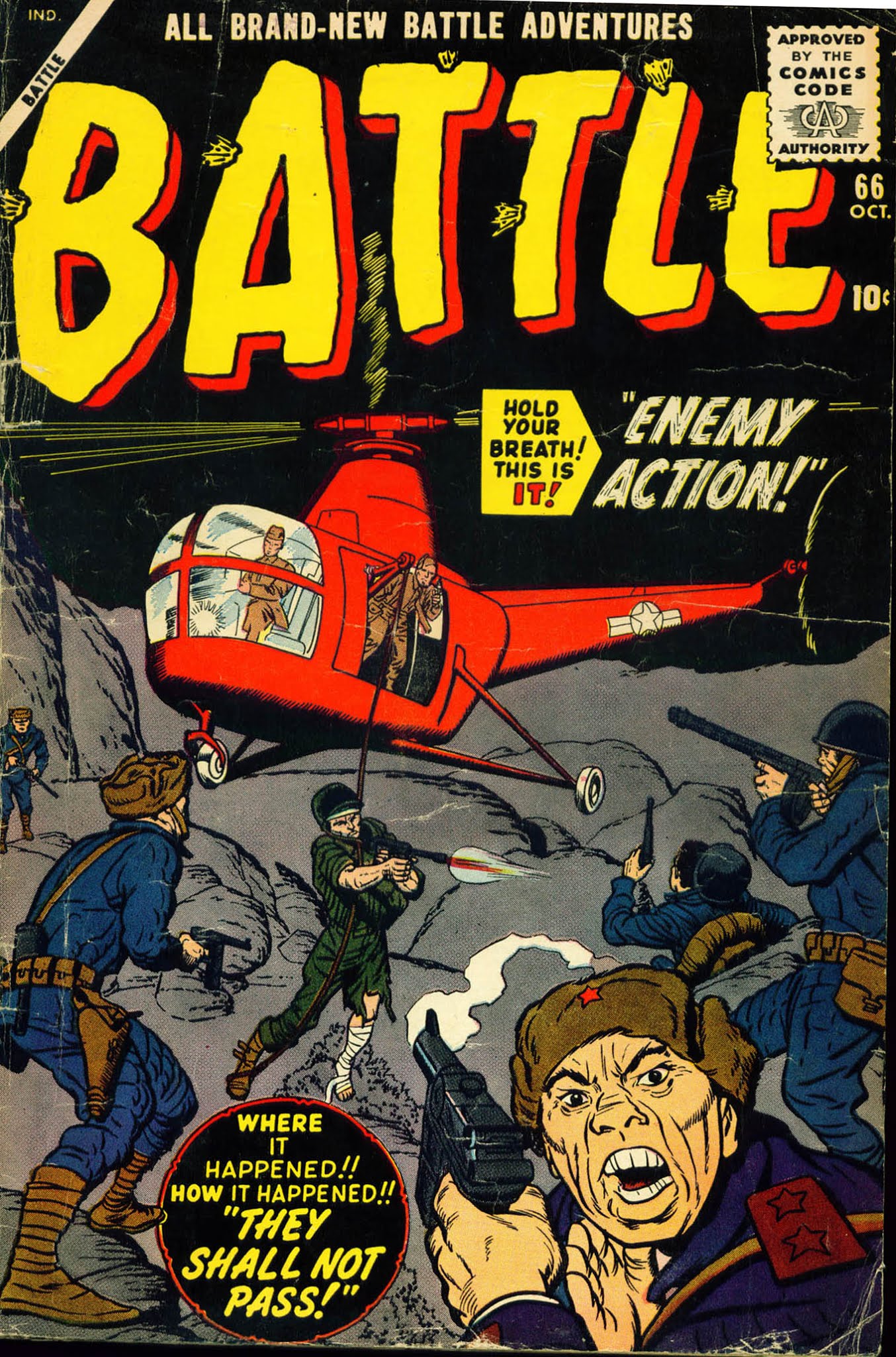 Read online Battle comic -  Issue #66 - 1