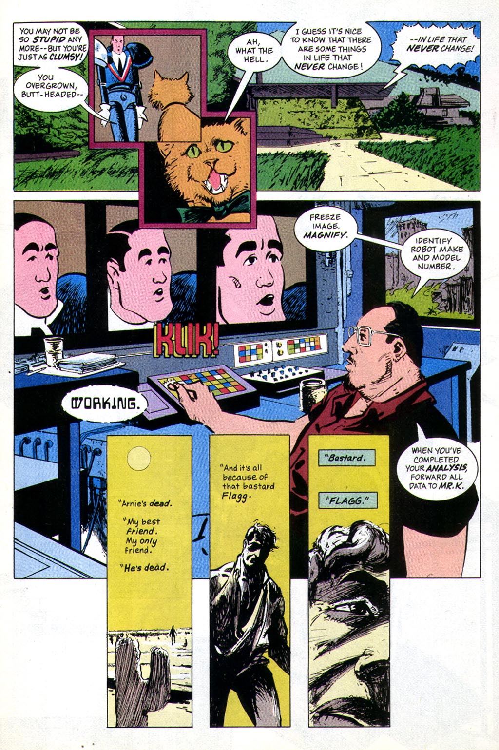 Read online American Flagg! comic -  Issue #43 - 9