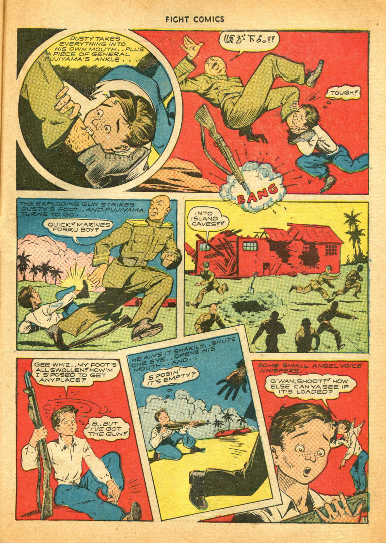 Read online Fight Comics comic -  Issue #28 - 49