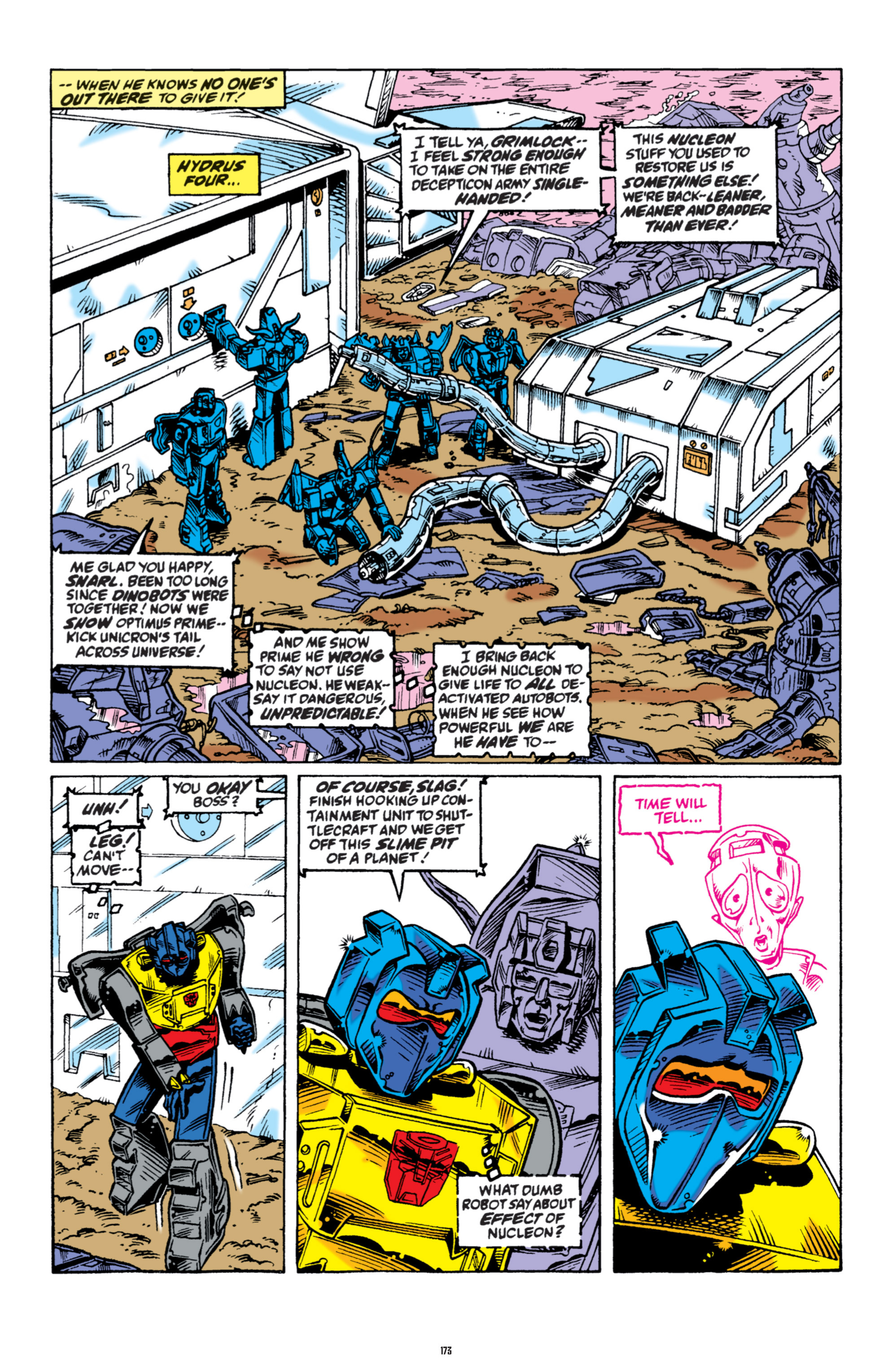 Read online The Transformers Classics comic -  Issue # TPB 6 - 173