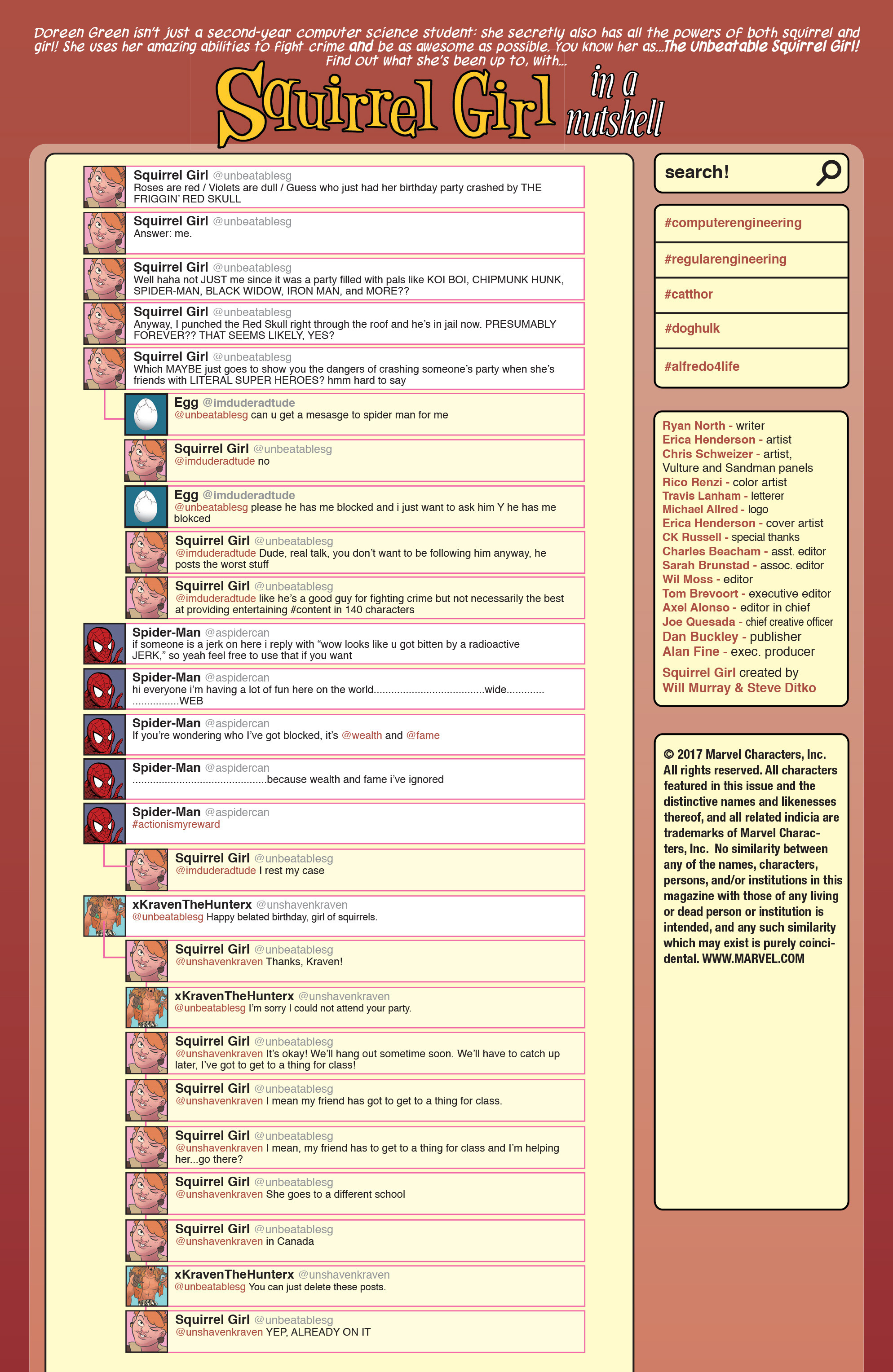 Read online The Unbeatable Squirrel Girl II comic -  Issue #17 - 2