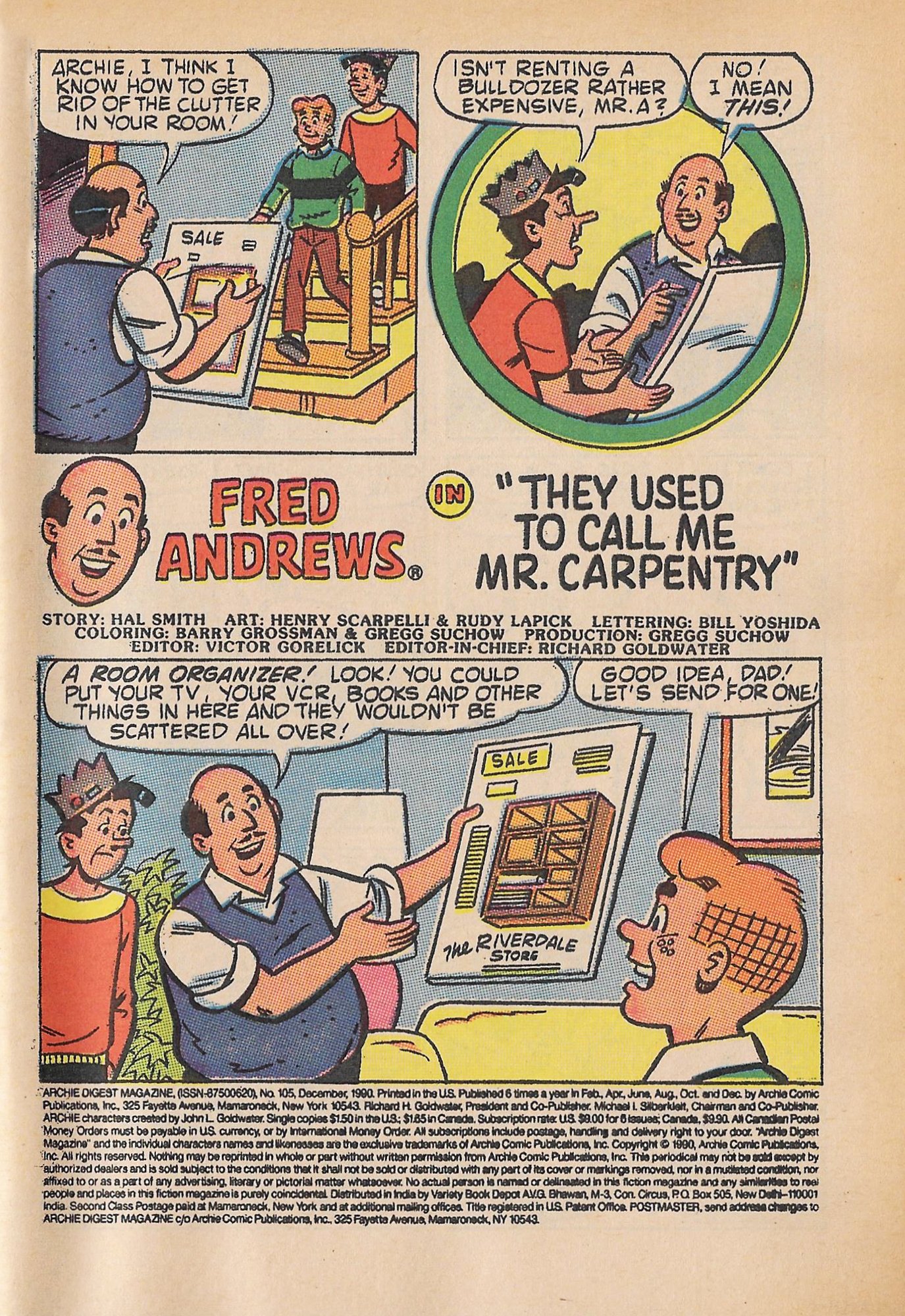 Read online Archie Digest Magazine comic -  Issue #105 - 3
