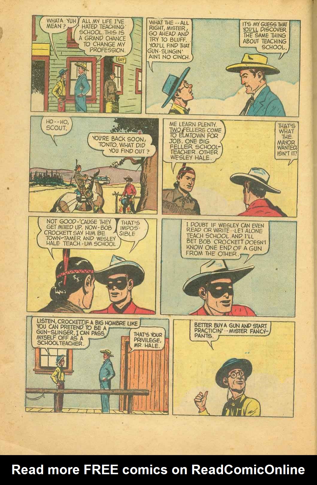 Read online The Lone Ranger (1948) comic -  Issue #14 - 12