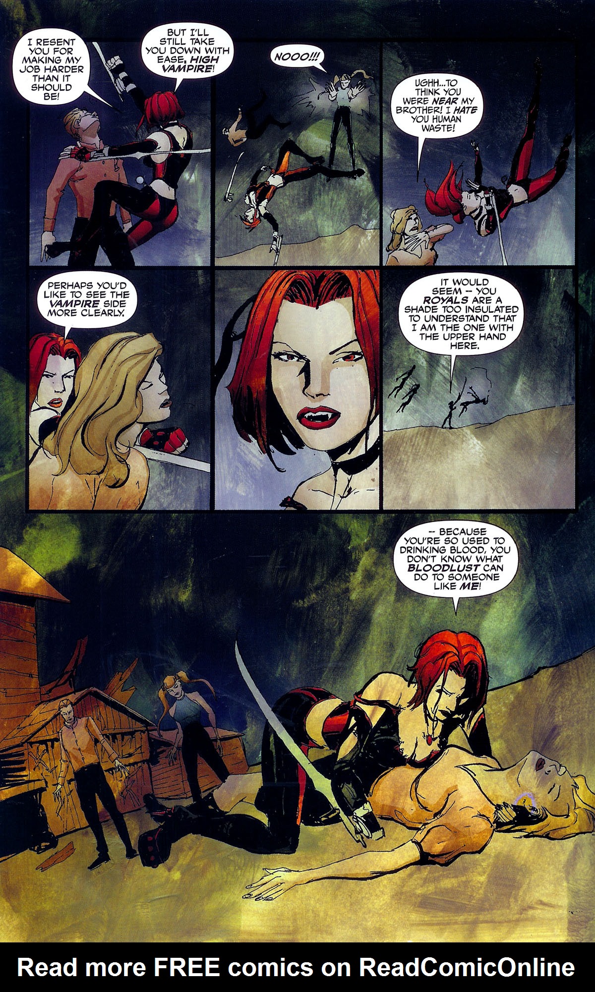 Read online BloodRayne: Seeds of Sin comic -  Issue # Full - 17