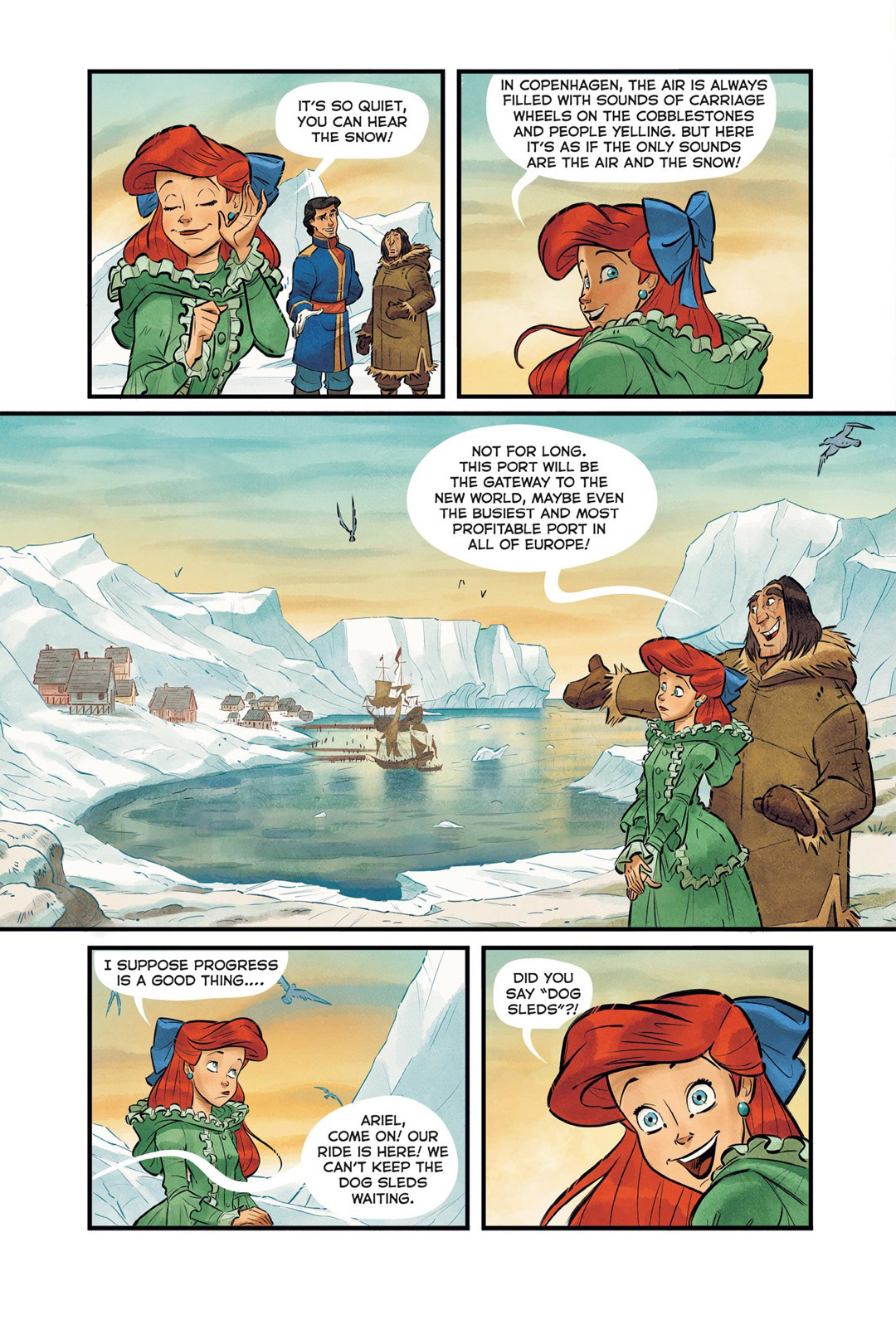 Read online Ariel and the Curse of the Sea Witches comic -  Issue # TPB - 8