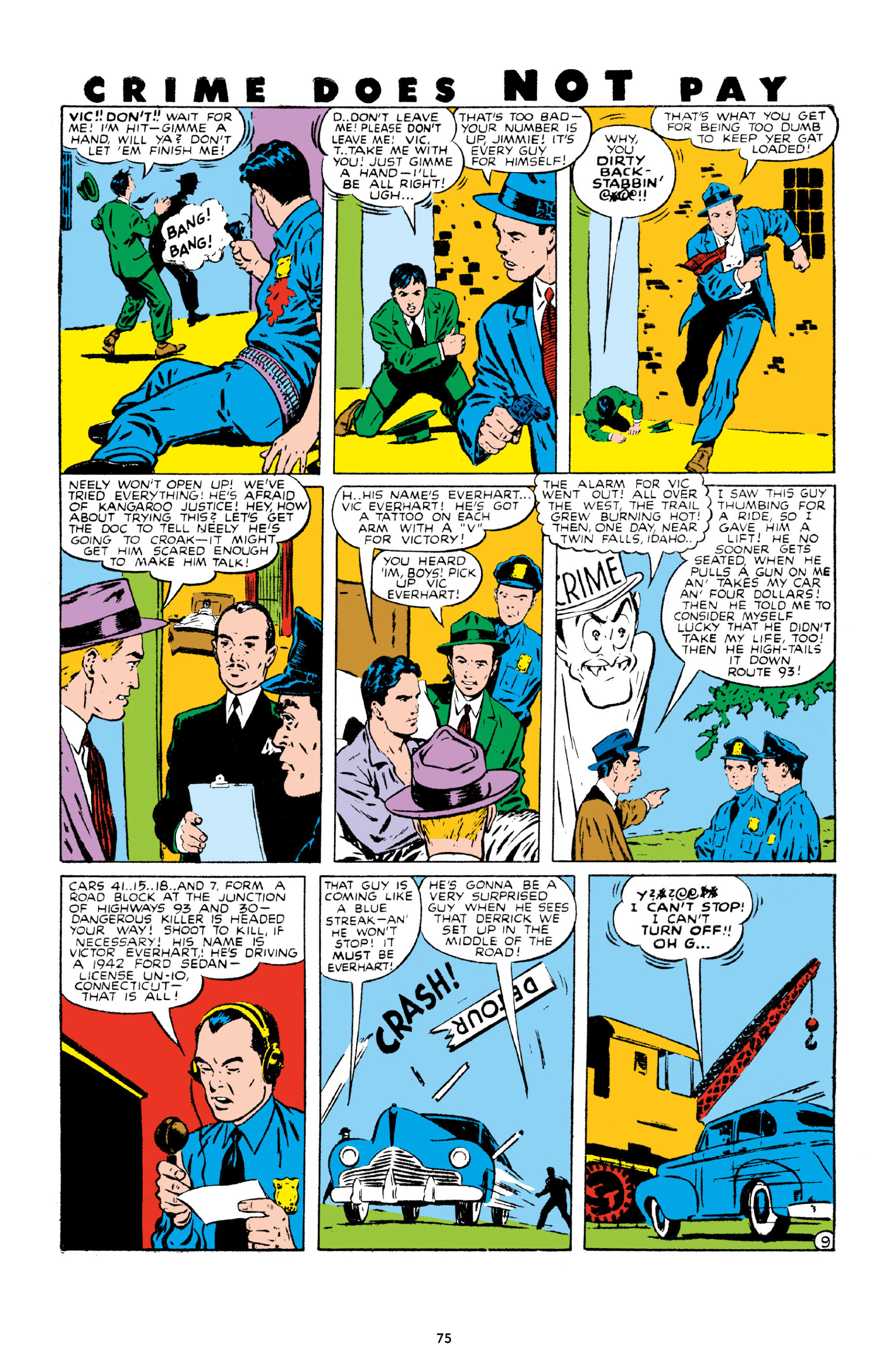 Read online Crime Does Not Pay Archives comic -  Issue # TPB 10 (Part 1) - 77
