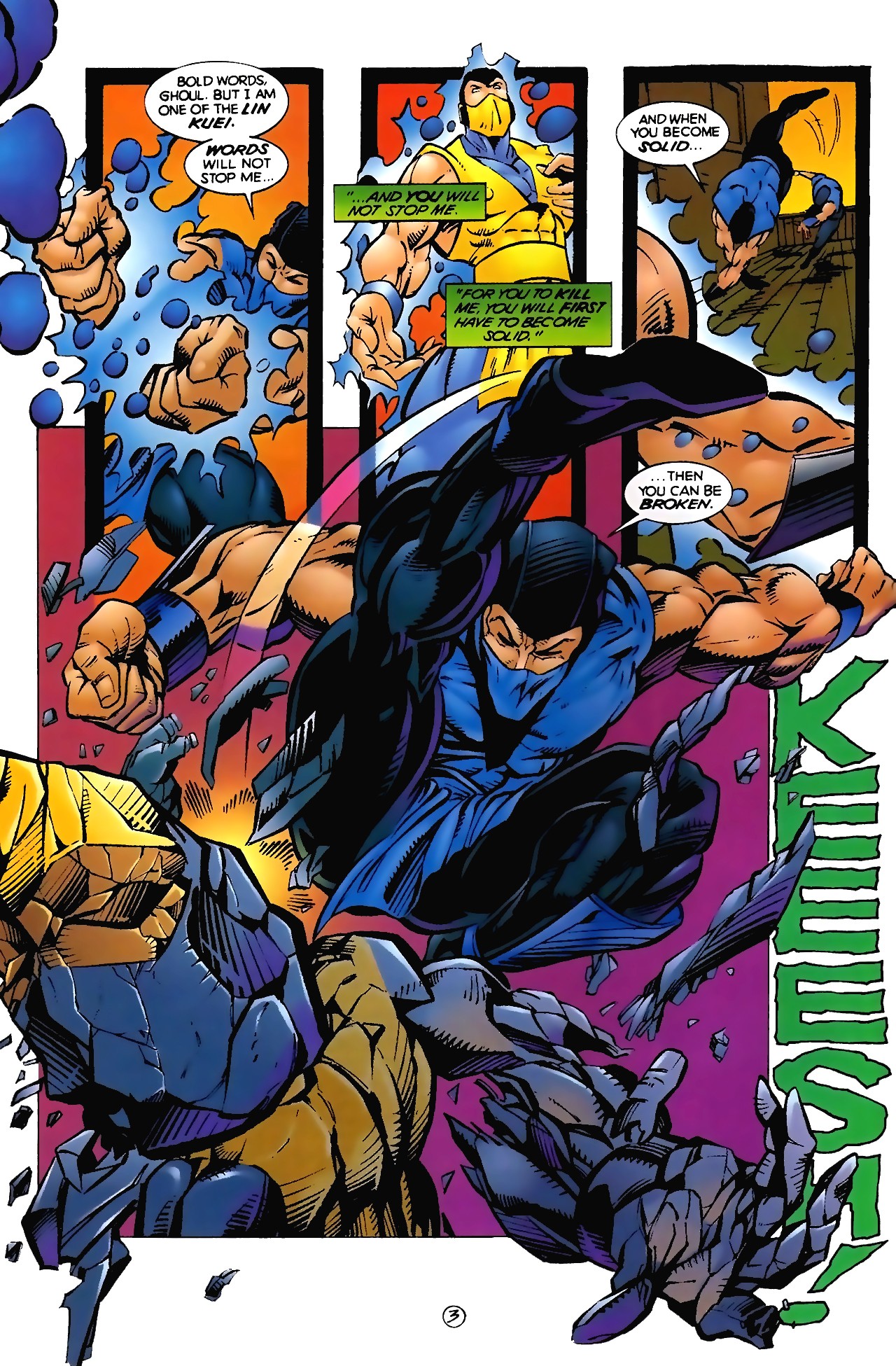 Read online Mortal Kombat (1994) comic -  Issue #0 - 8