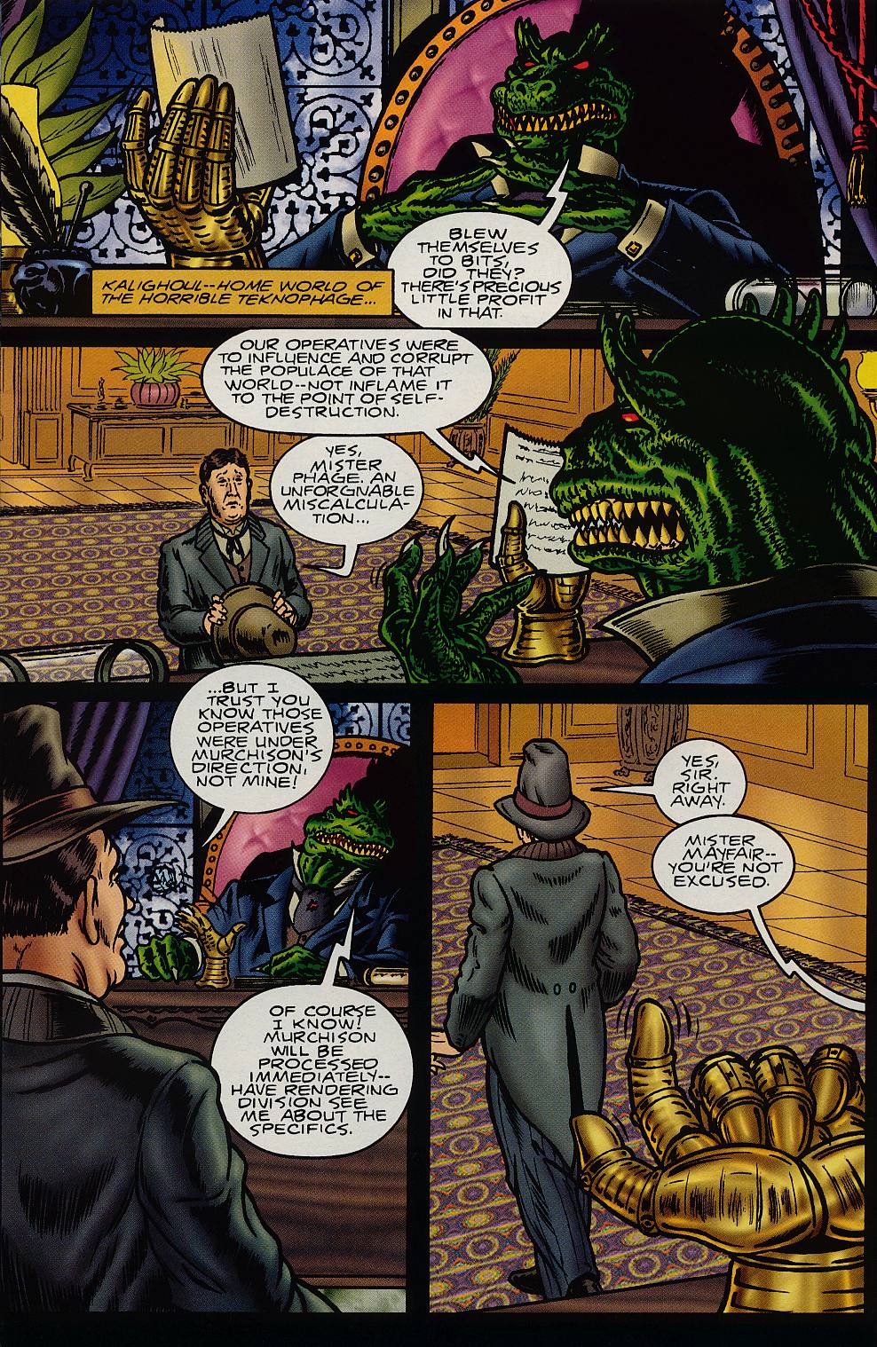Read online Neil Gaiman's Mr. Hero - The Newmatic Man (1995) comic -  Issue #5 - 7
