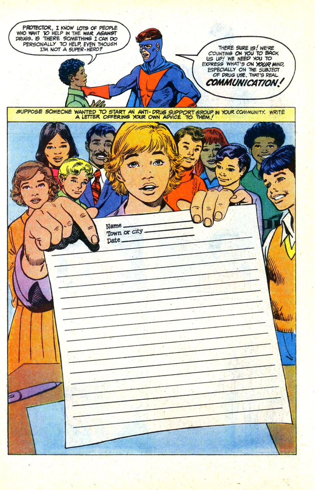 Read online The New Teen Titans (Drug Awareness Specials) comic -  Issue #3 - 34