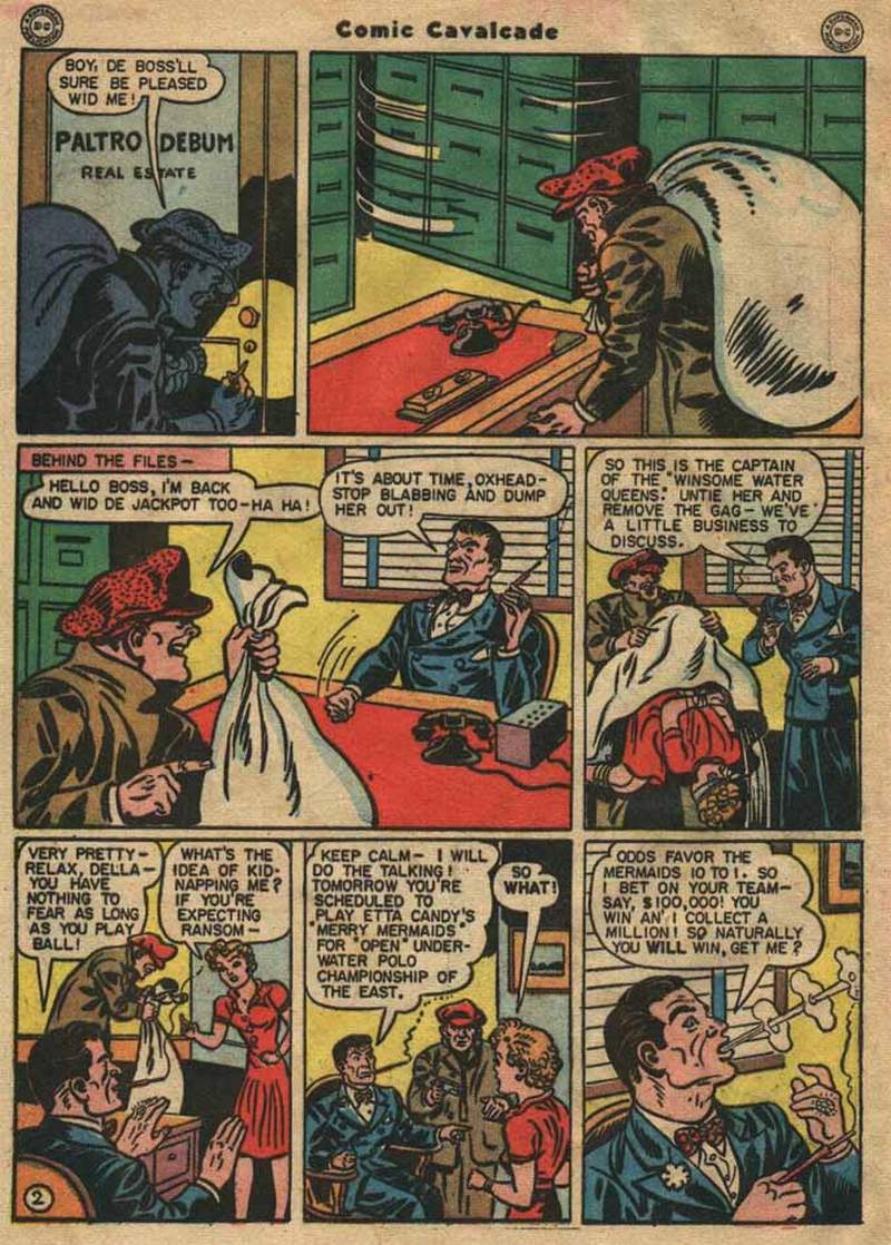 Read online Comic Cavalcade comic -  Issue #13 - 4