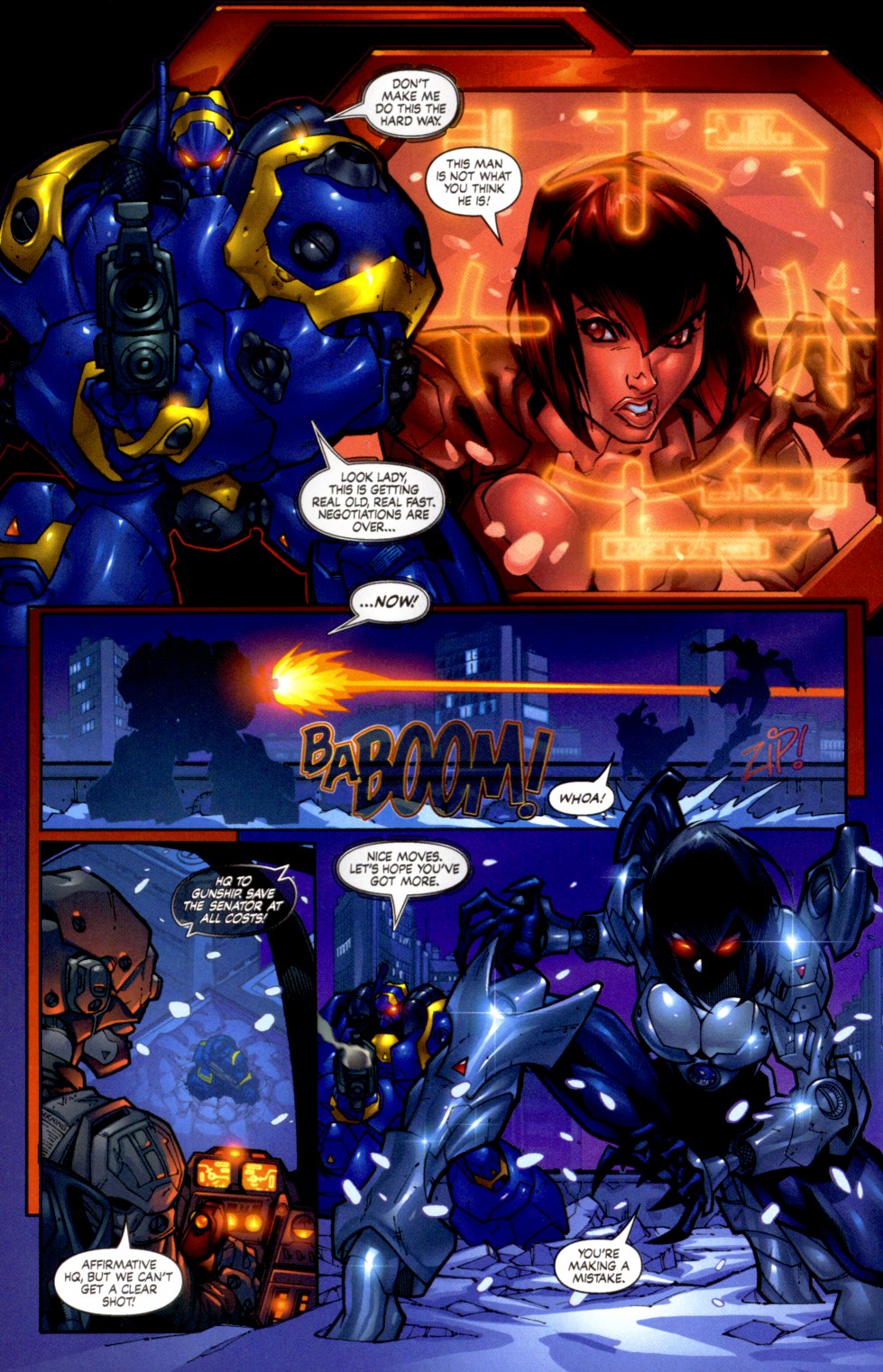 Read online E.V.E. ProtoMecha comic -  Issue #3 - 4