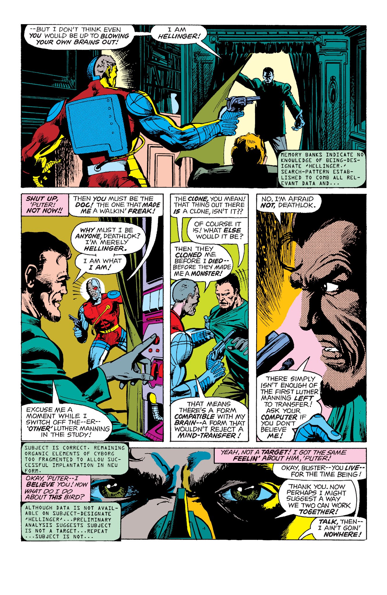 Read online Deathlok the Demolisher: The Complete Collection comic -  Issue # TPB - 128