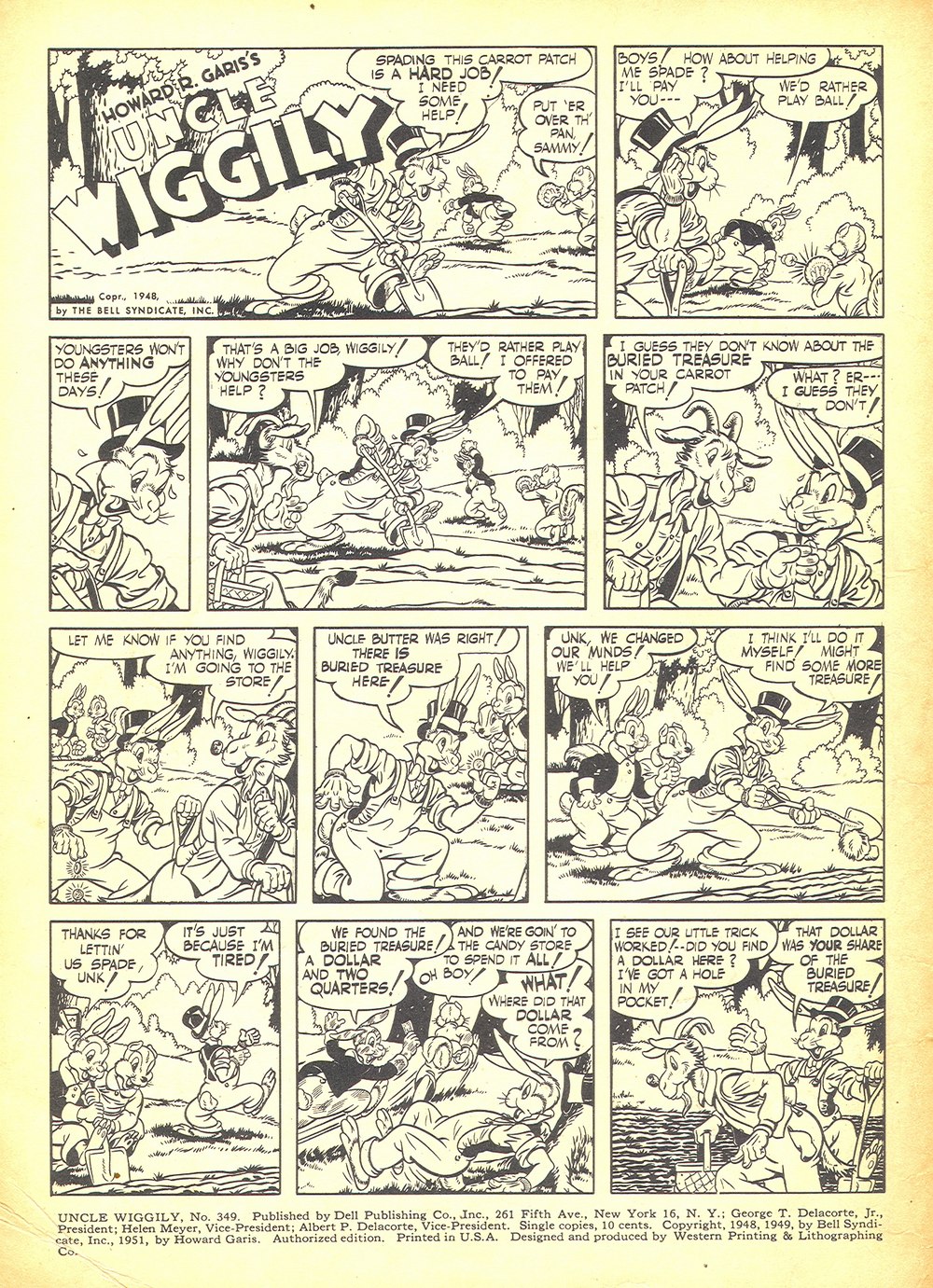 Read online Four Color Comics comic -  Issue #349 - 2