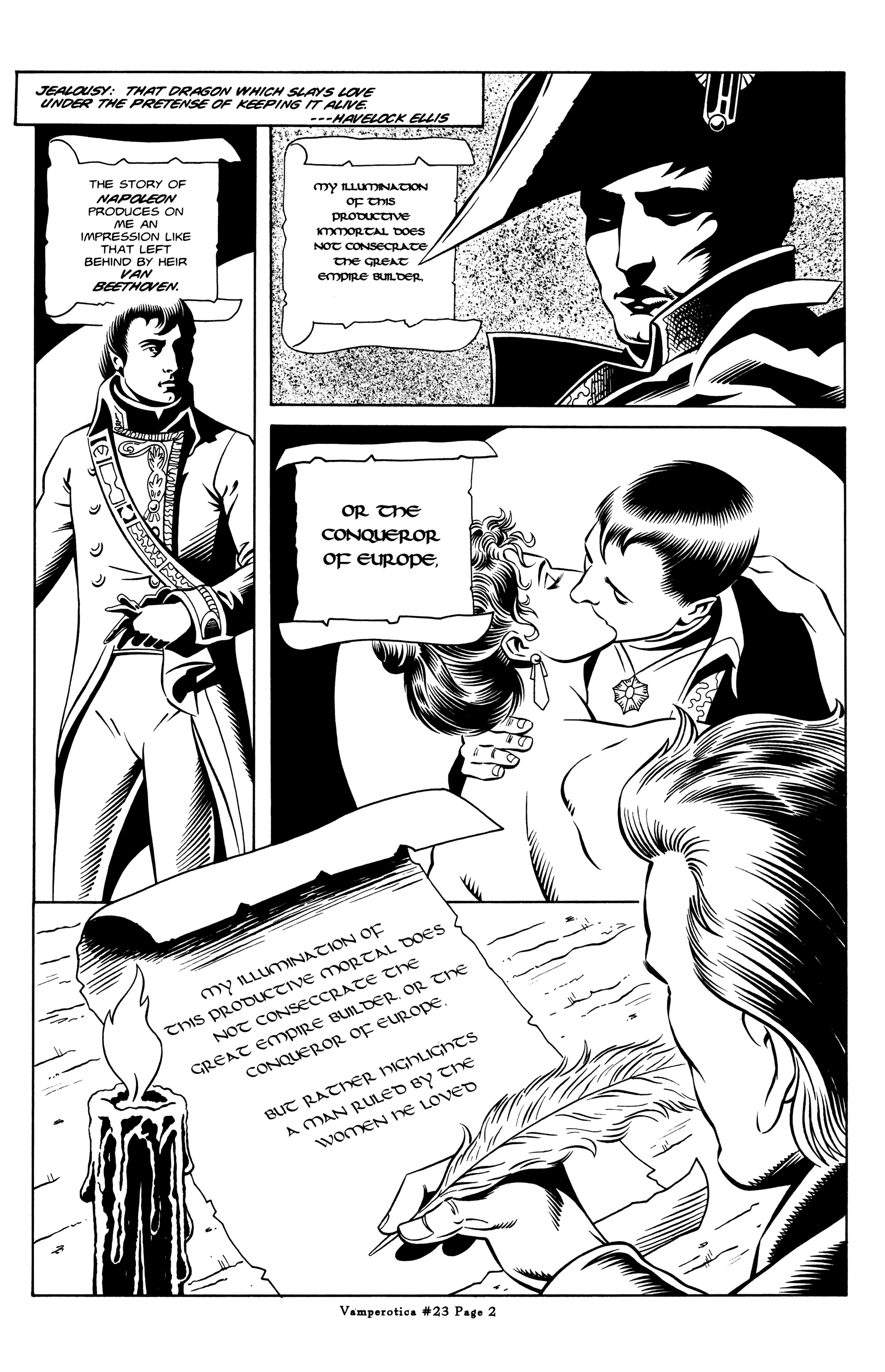 Read online Vamperotica comic -  Issue #23 - 4