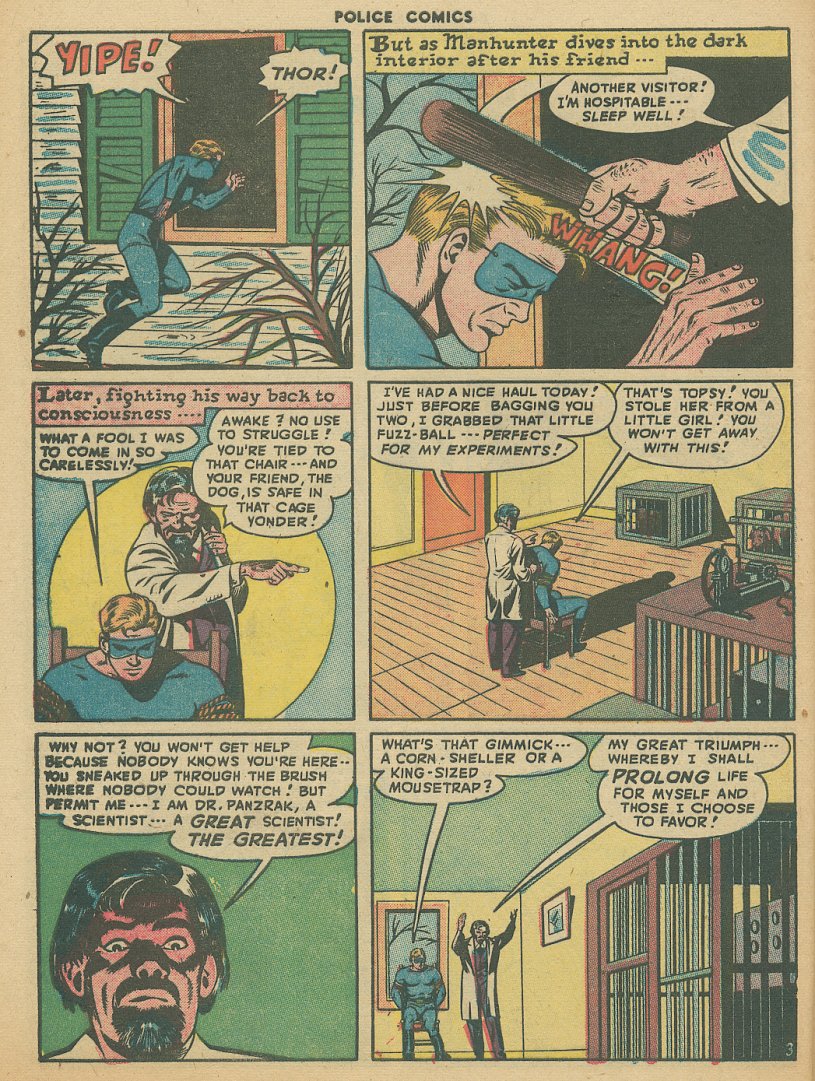 Read online Police Comics comic -  Issue #75 - 44