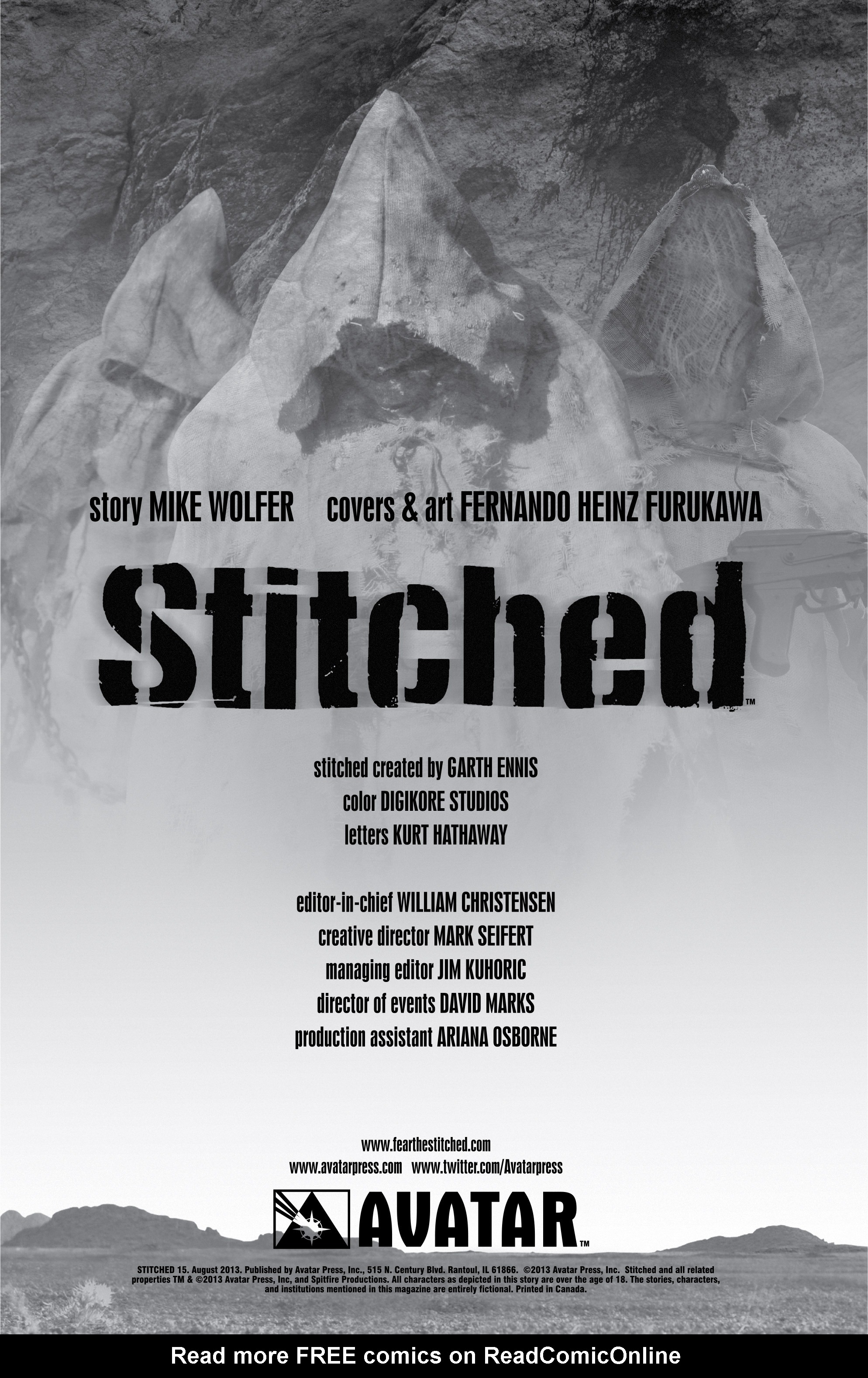 Read online Stitched comic -  Issue #15 - 2