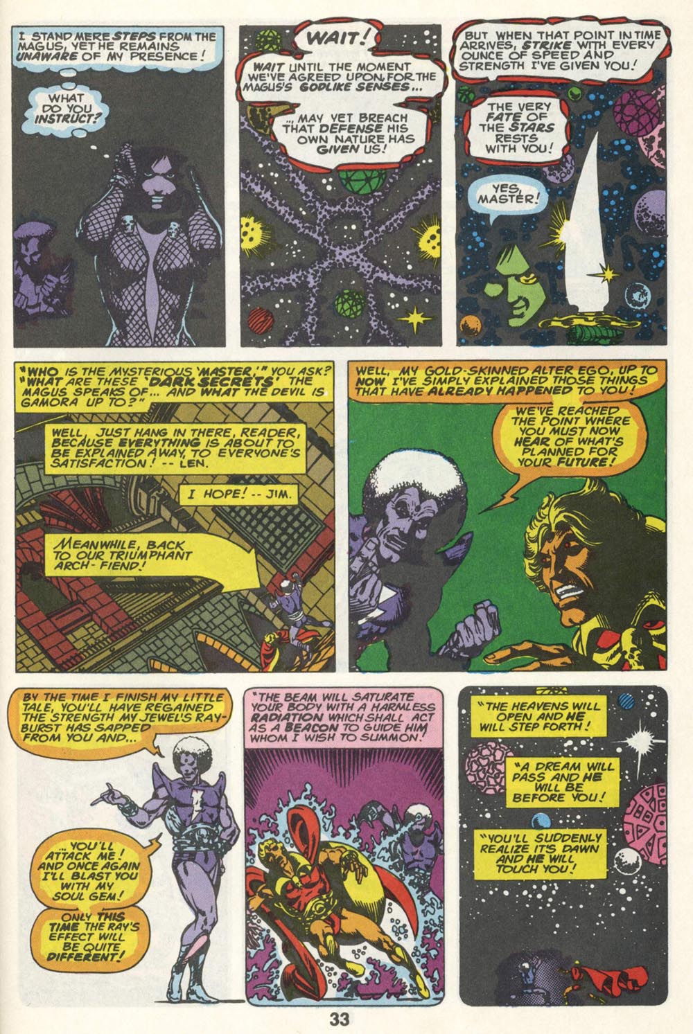Read online Warlock (1982) comic -  Issue #2 - 34