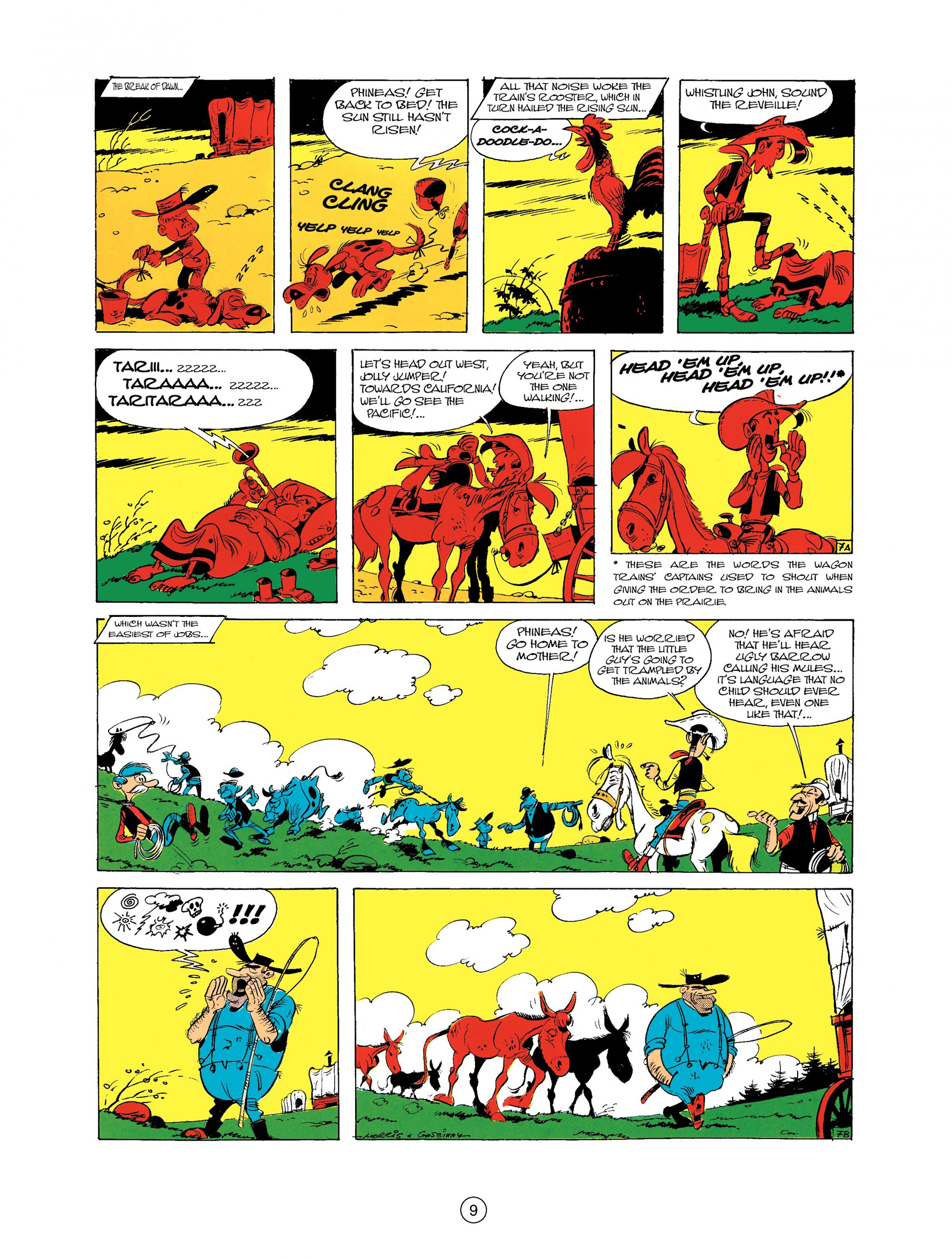 Read online A Lucky Luke Adventure comic -  Issue #9 - 9