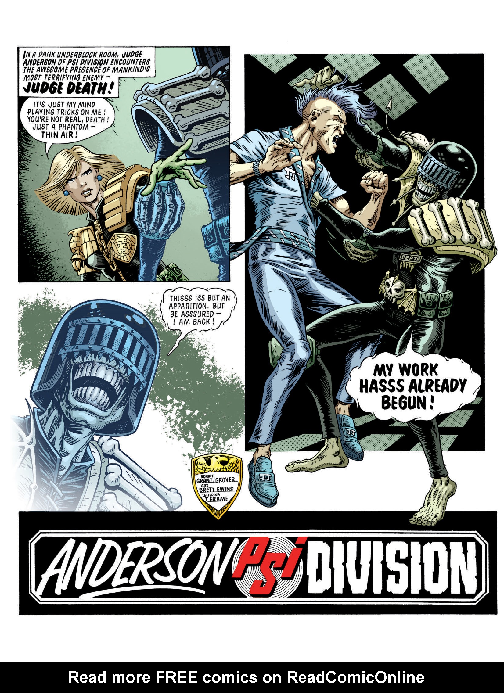 Read online Essential Judge Dredd: Dredd Vs Death comic -  Issue # TPB (Part 1) - 58