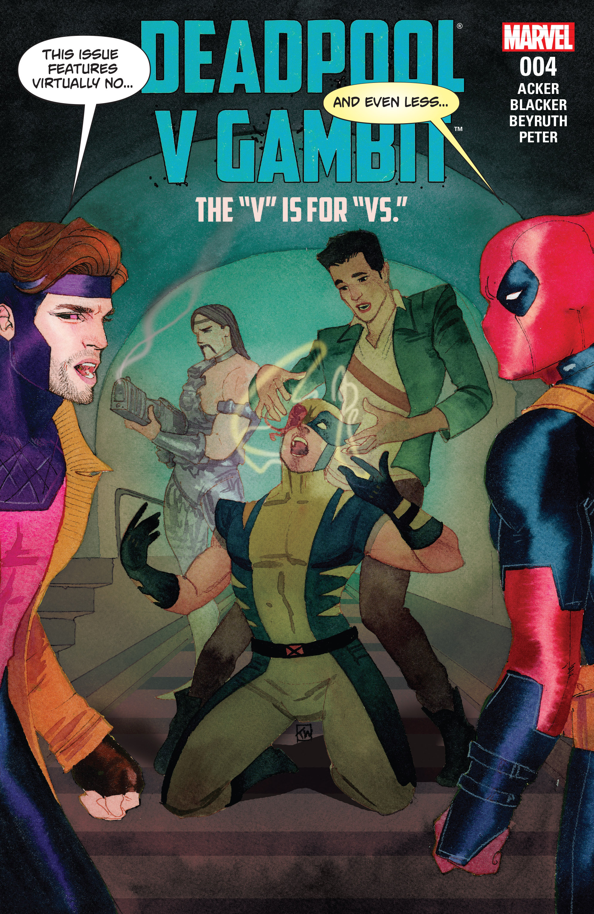 Read online Deadpool V Gambit comic -  Issue #4 - 1